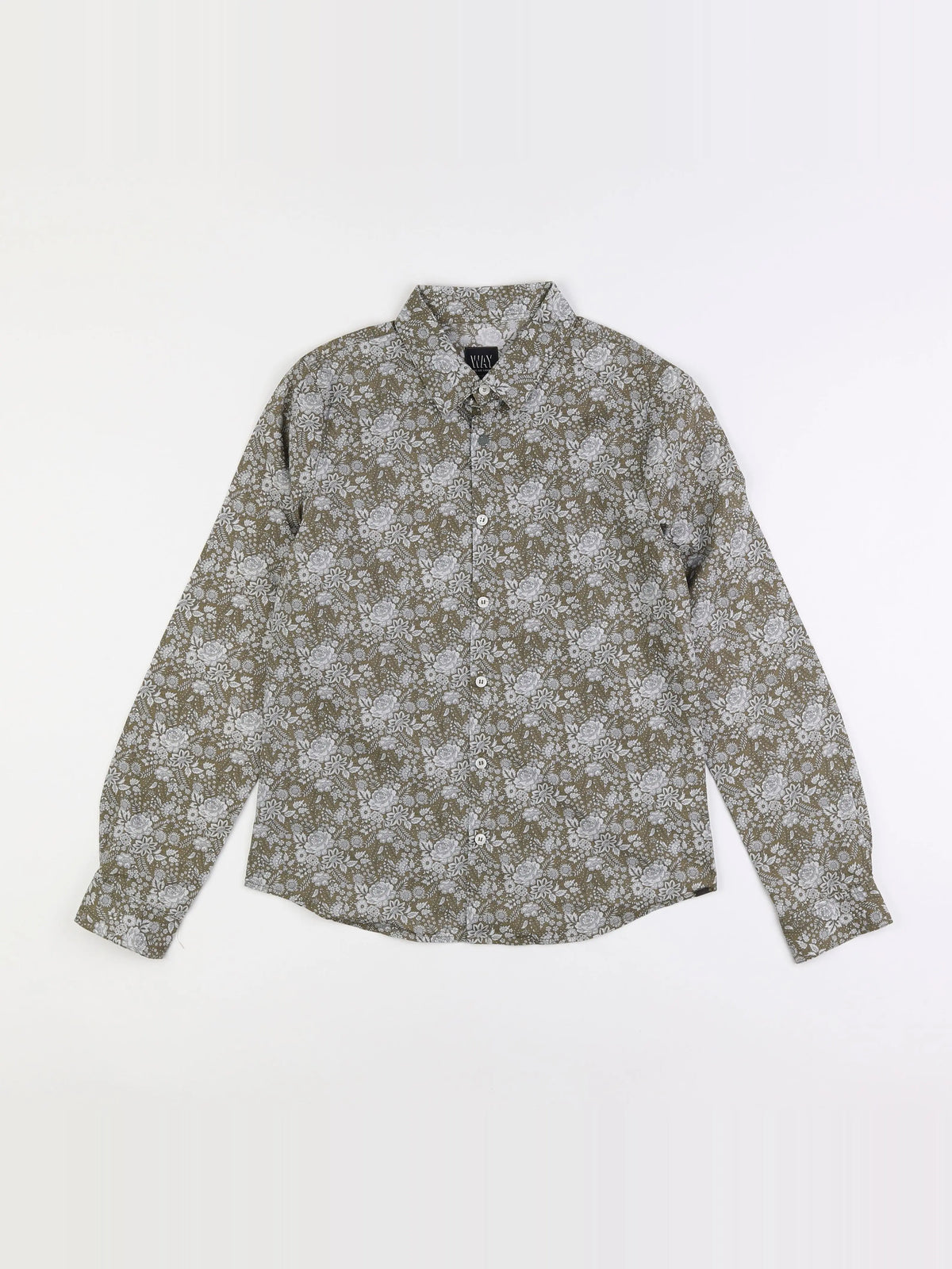 IKKS - chemise vert - 12 ans