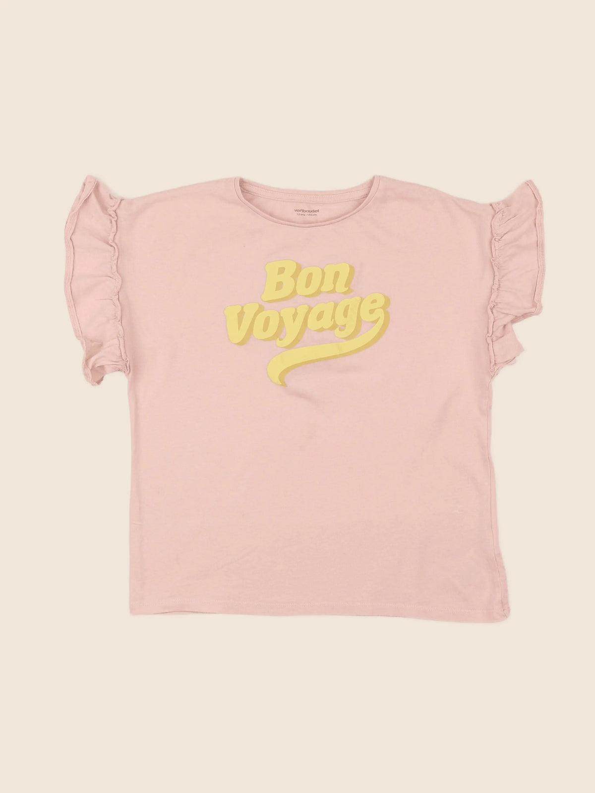 Vertbaudet - tee-shirt rose - 12 ans