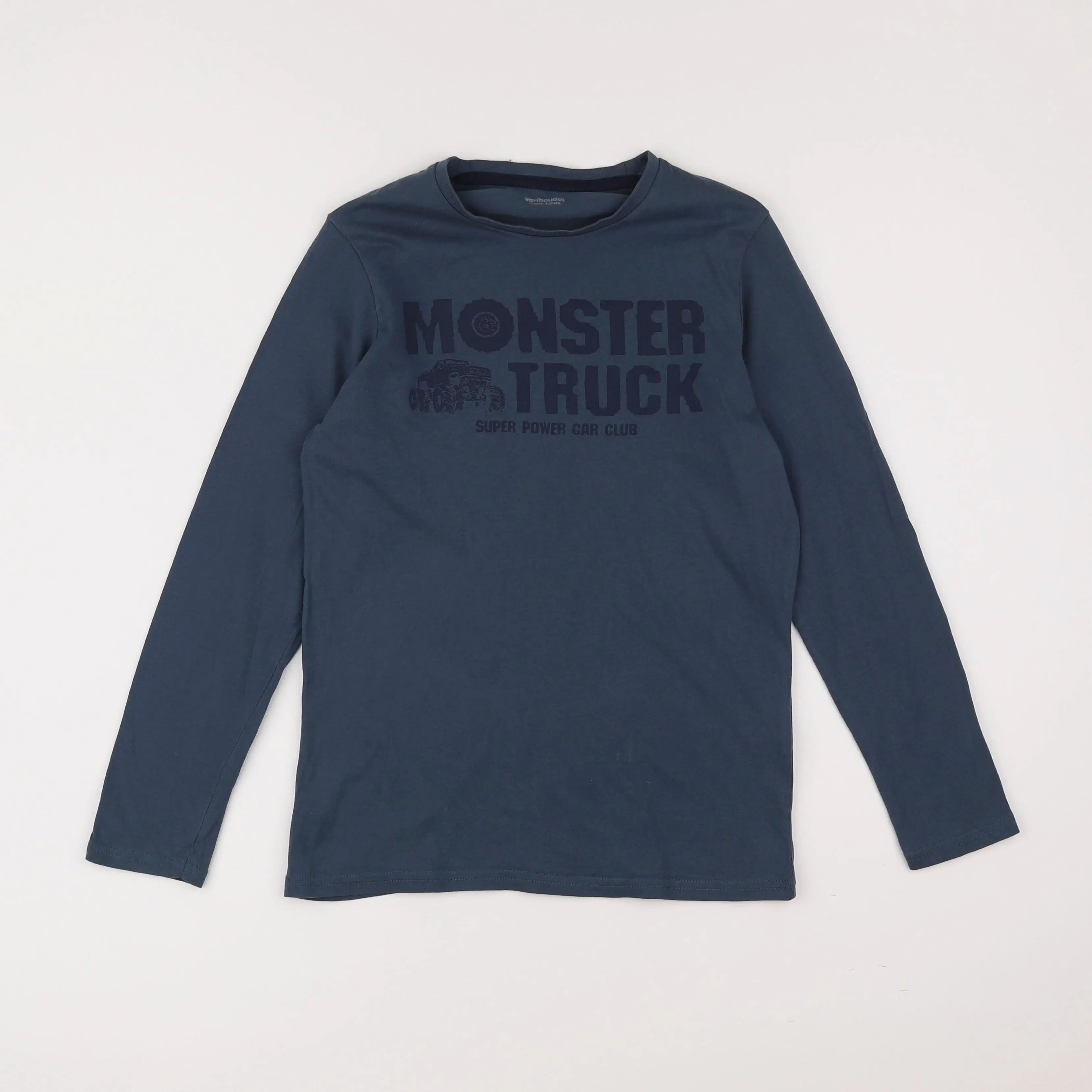 Vertbaudet - tee-shirt bleu - 12 ans