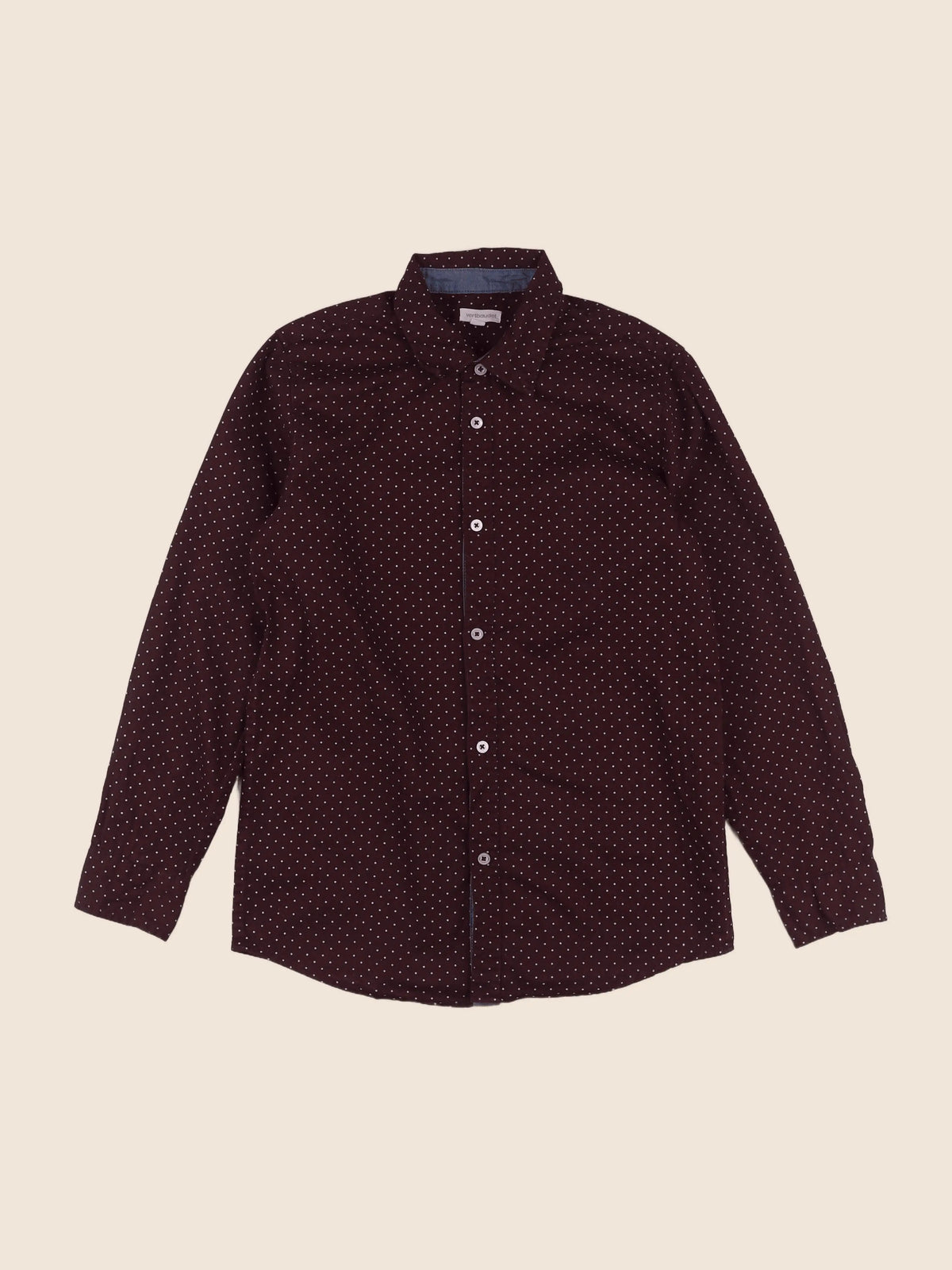 Vertbaudet - chemise rouge - 12 ans