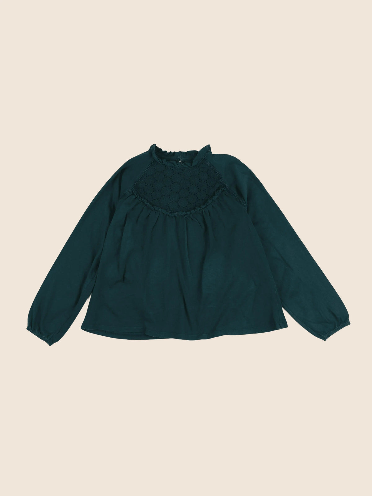 Vertbaudet - tee-shirt vert - 10 ans