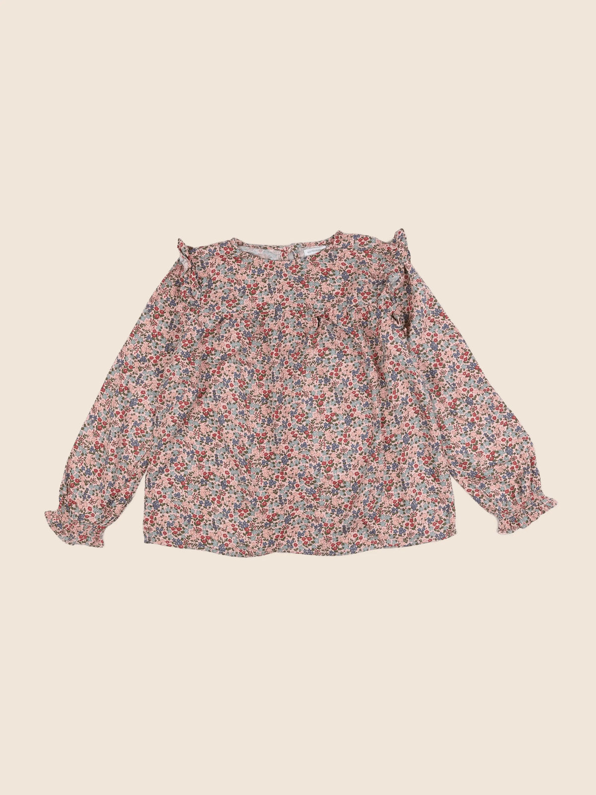 Vertbaudet - blouse multicolore - 10 ans