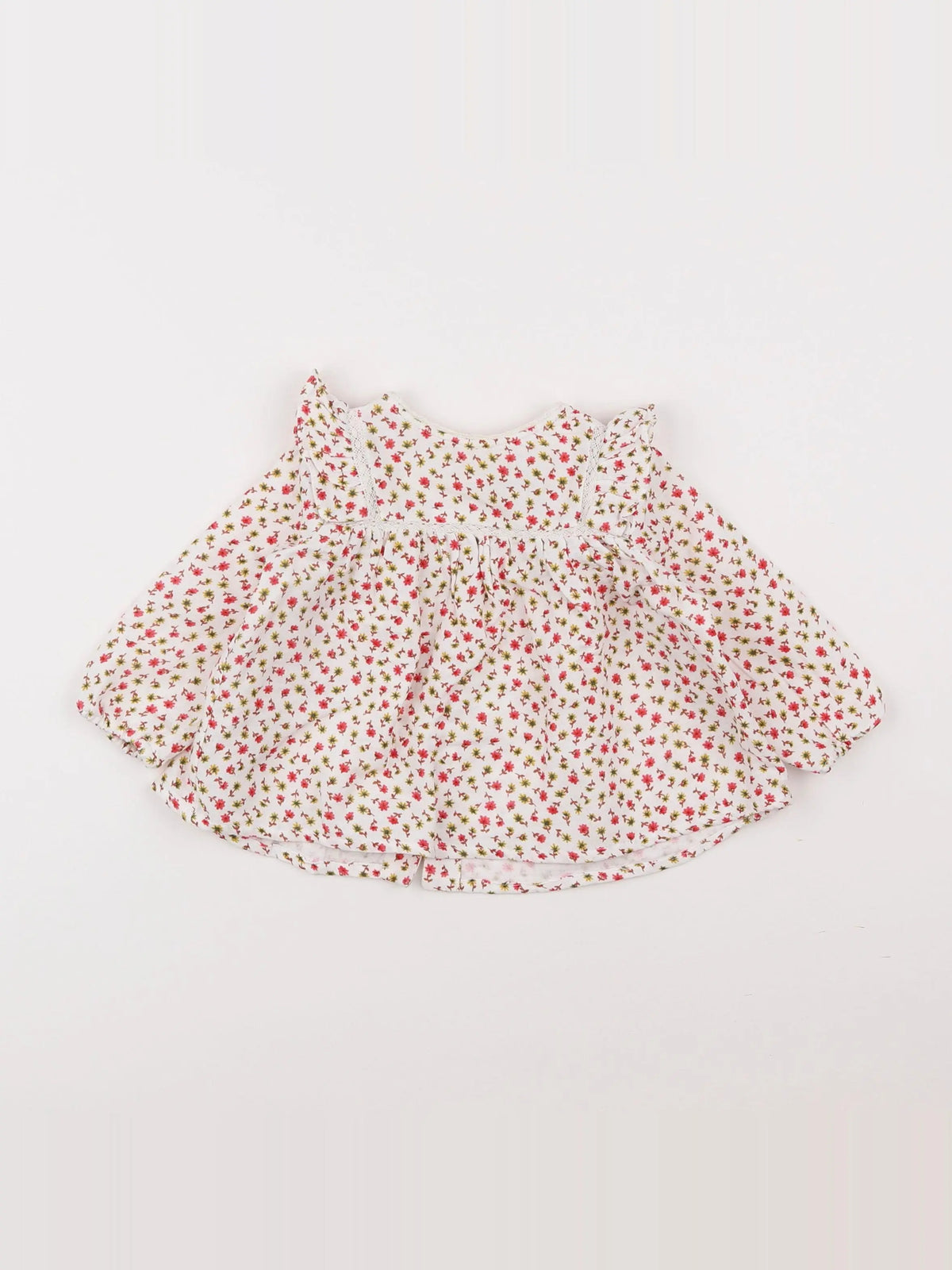 Bonton - blouse blanc - 12 mois