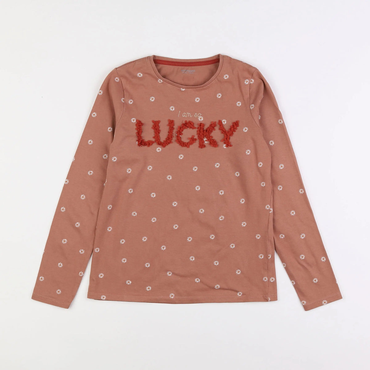 Vertbaudet - tee-shirt rose - 10 ans