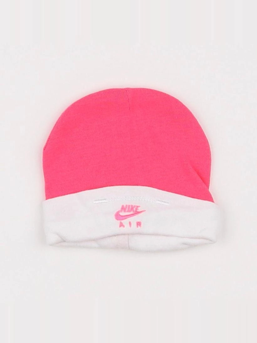 Nike - bonnet rose - 0/6 mois