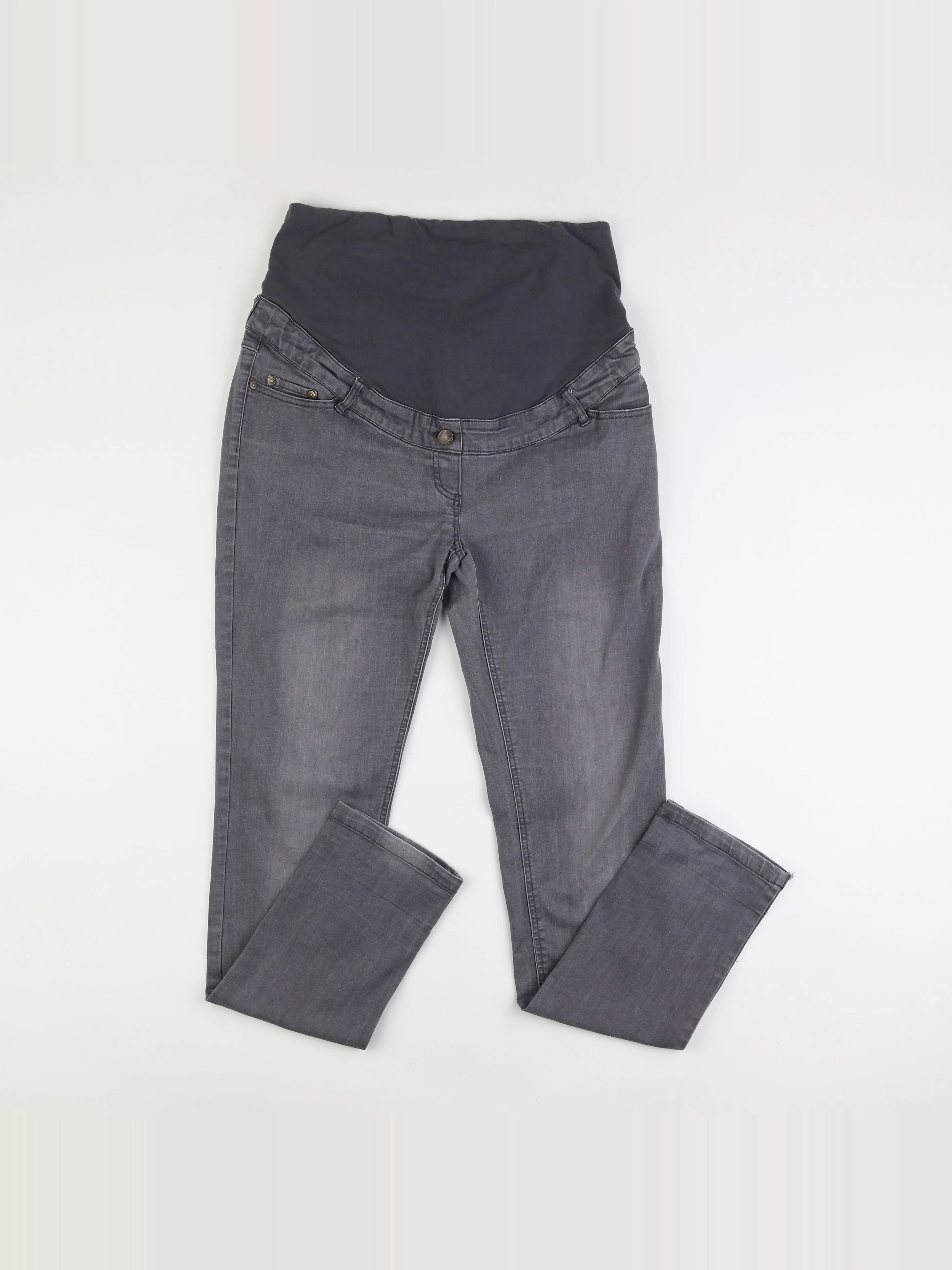 Vertbaudet - pantalon grossesse gris - 44