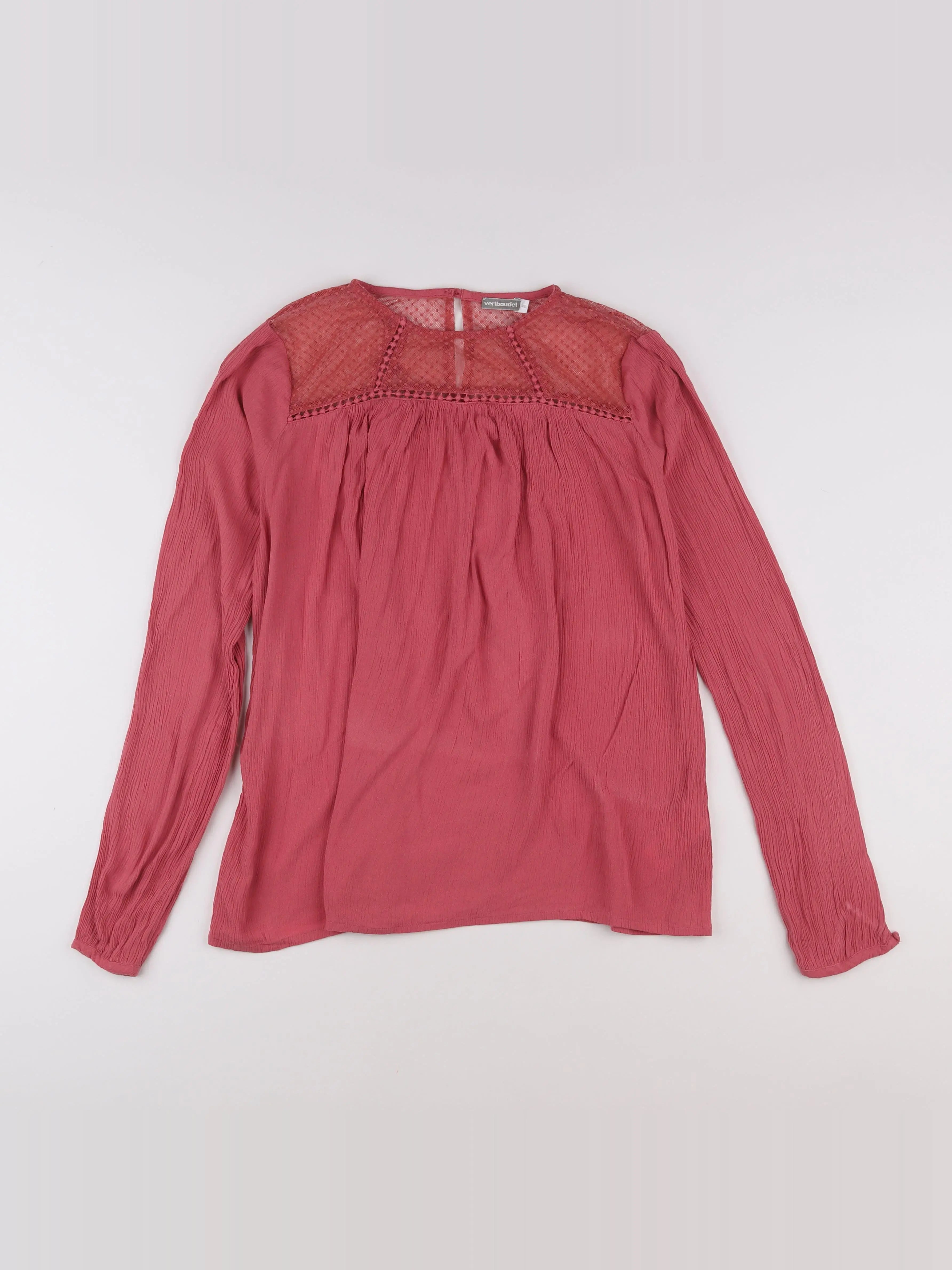 Vertbaudet - blouse grossesse rose - 40