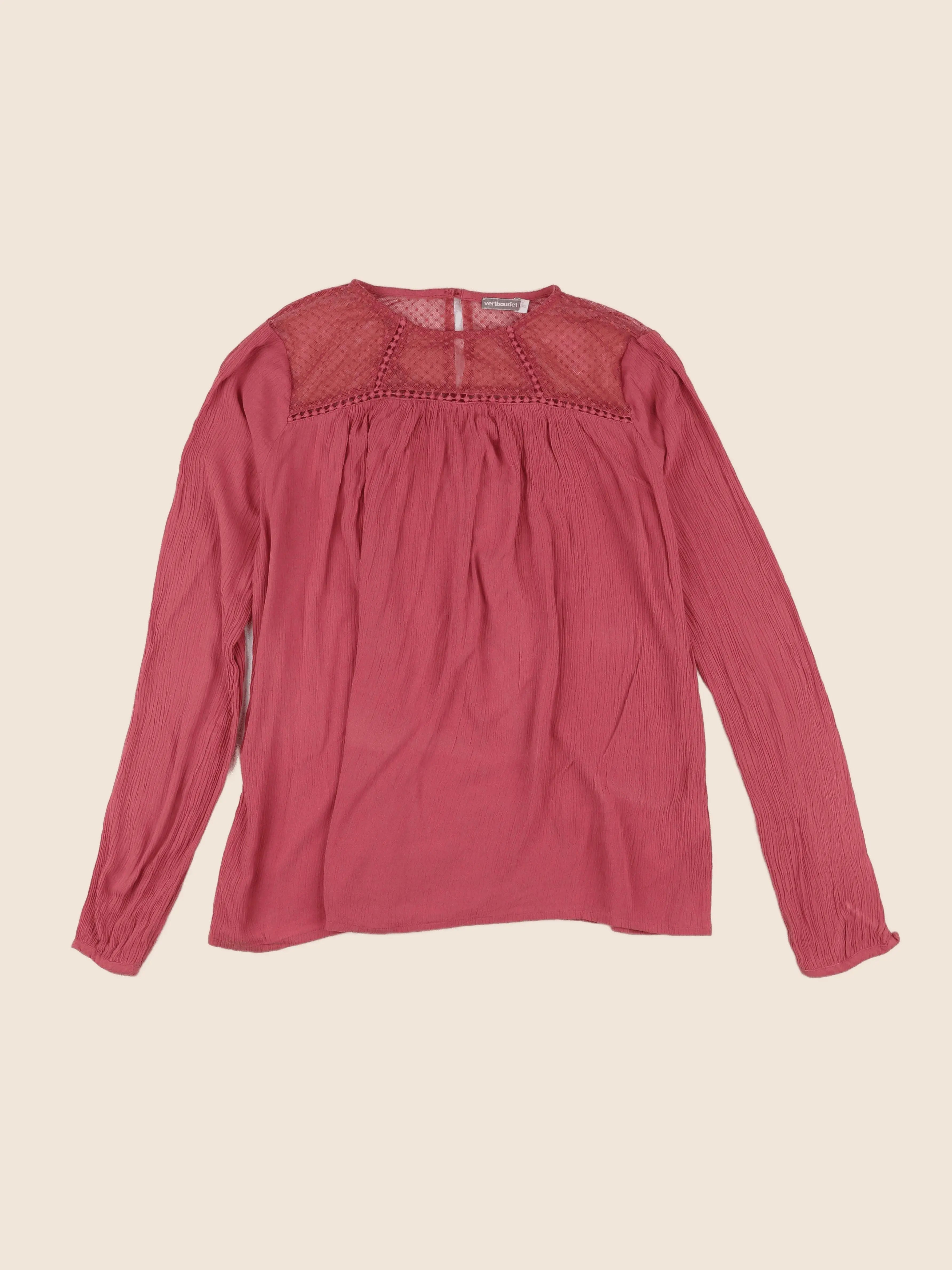 Vertbaudet - blouse grossesse rose - 40