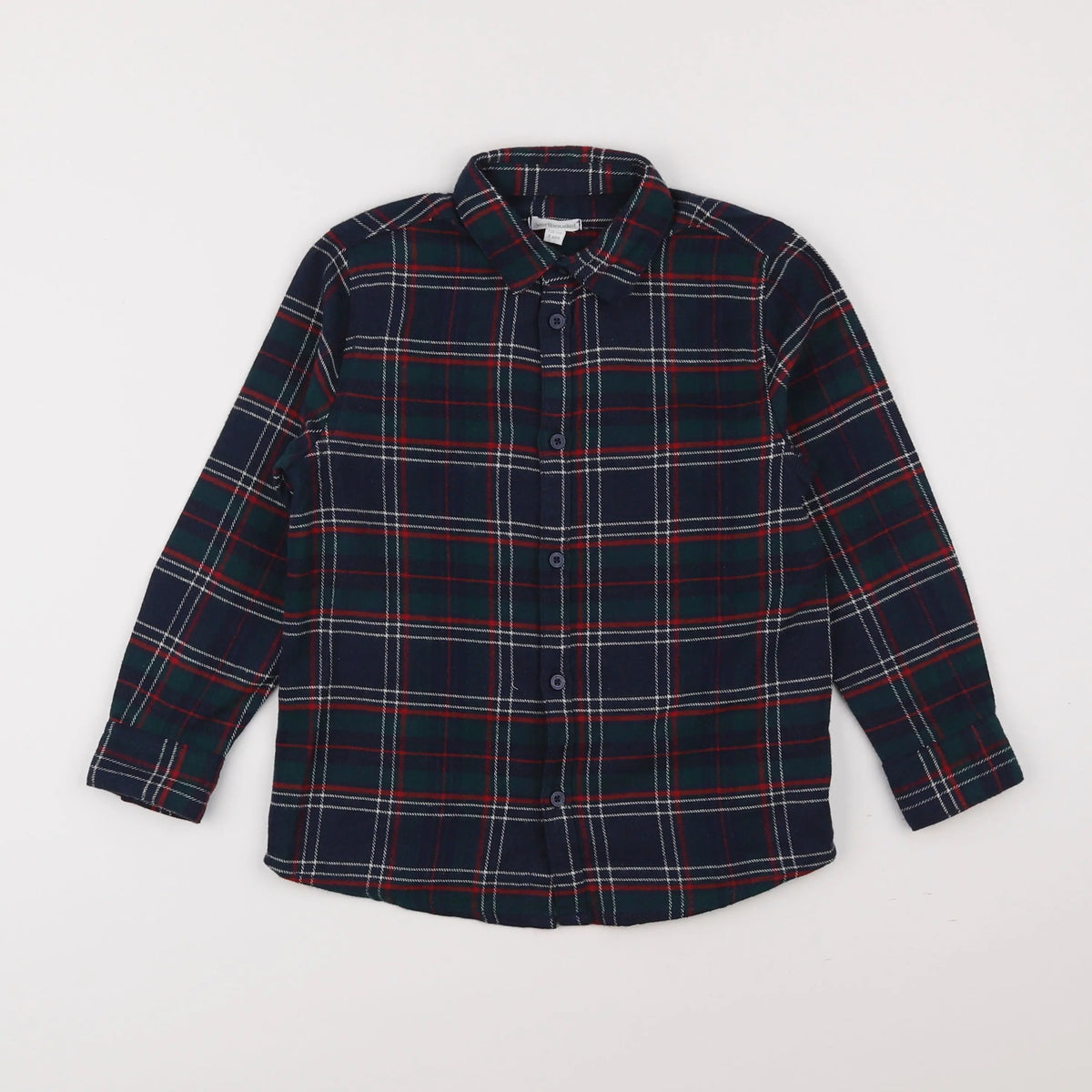 Vertbaudet - chemise bleu - 8 ans