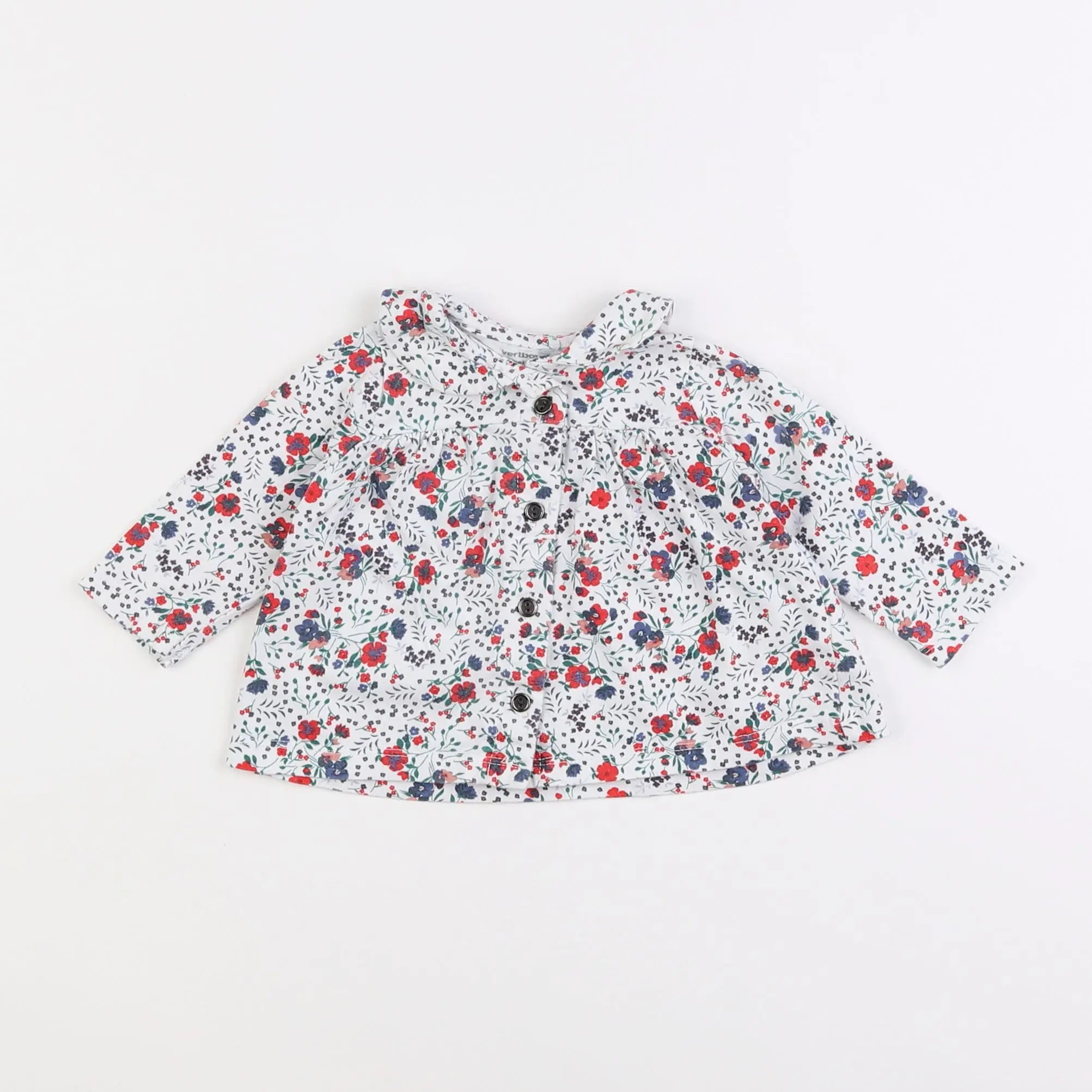 Vertbaudet - tee-shirt multicolore - 3 mois