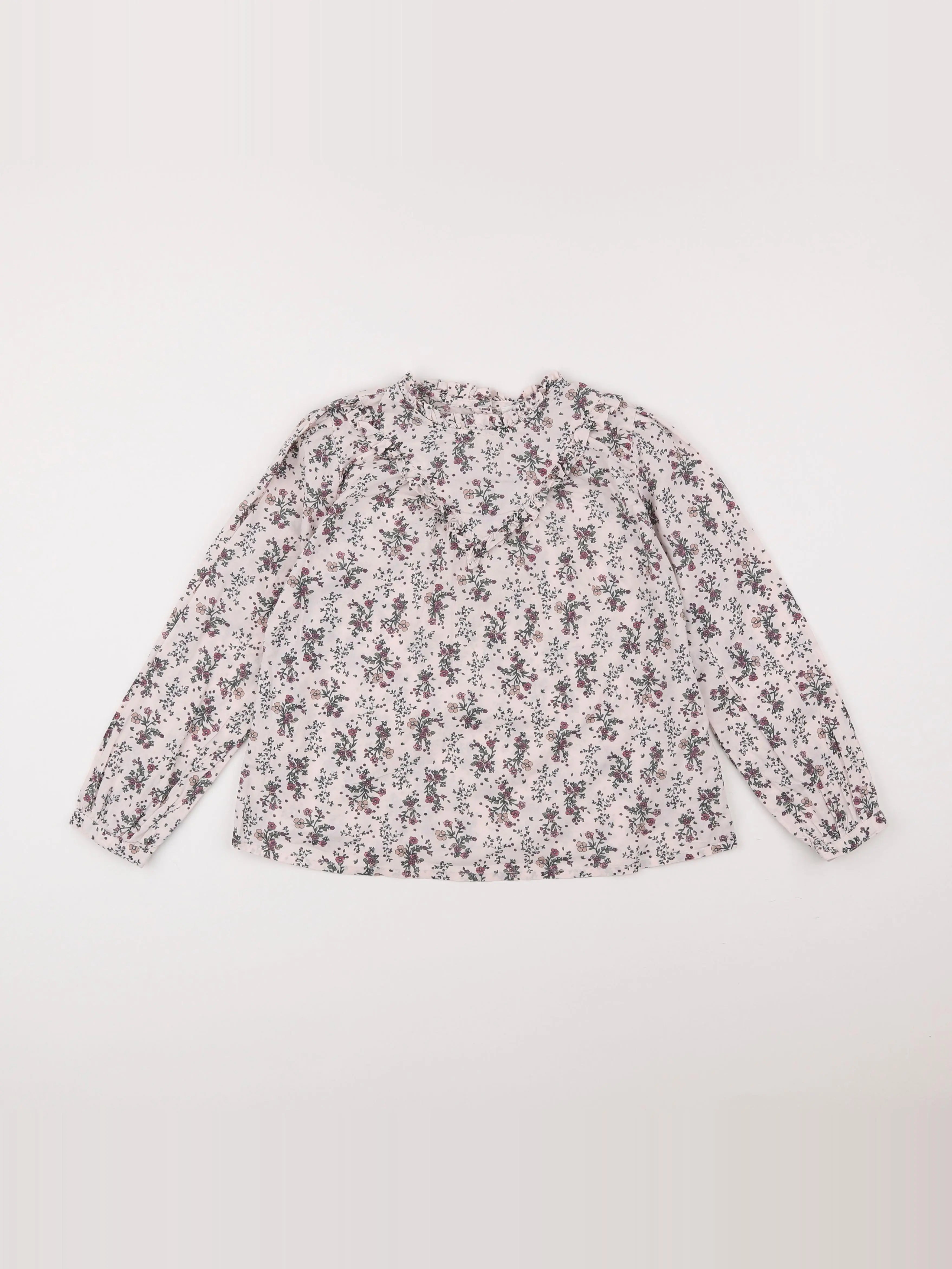 Vertbaudet - blouse multicolore - 9 ans