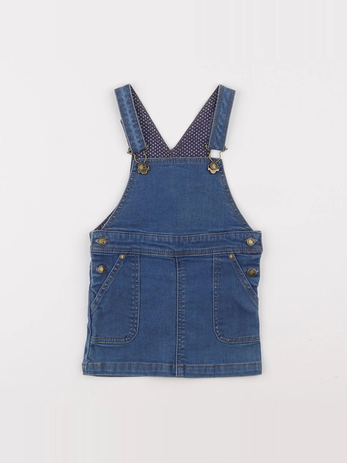 Cyrillus - robe bleu - 12 mois