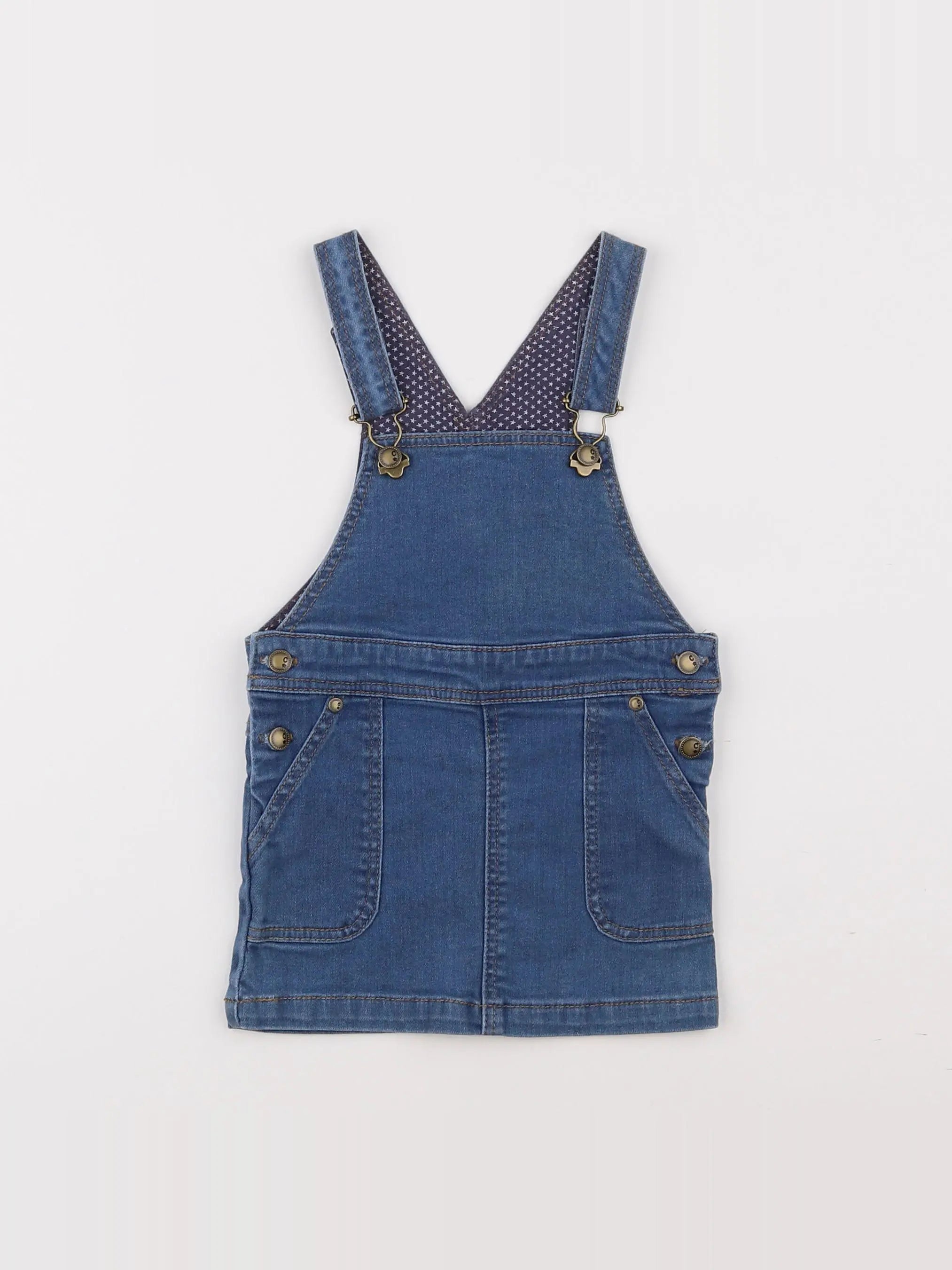 Cyrillus - robe bleu - 12 mois