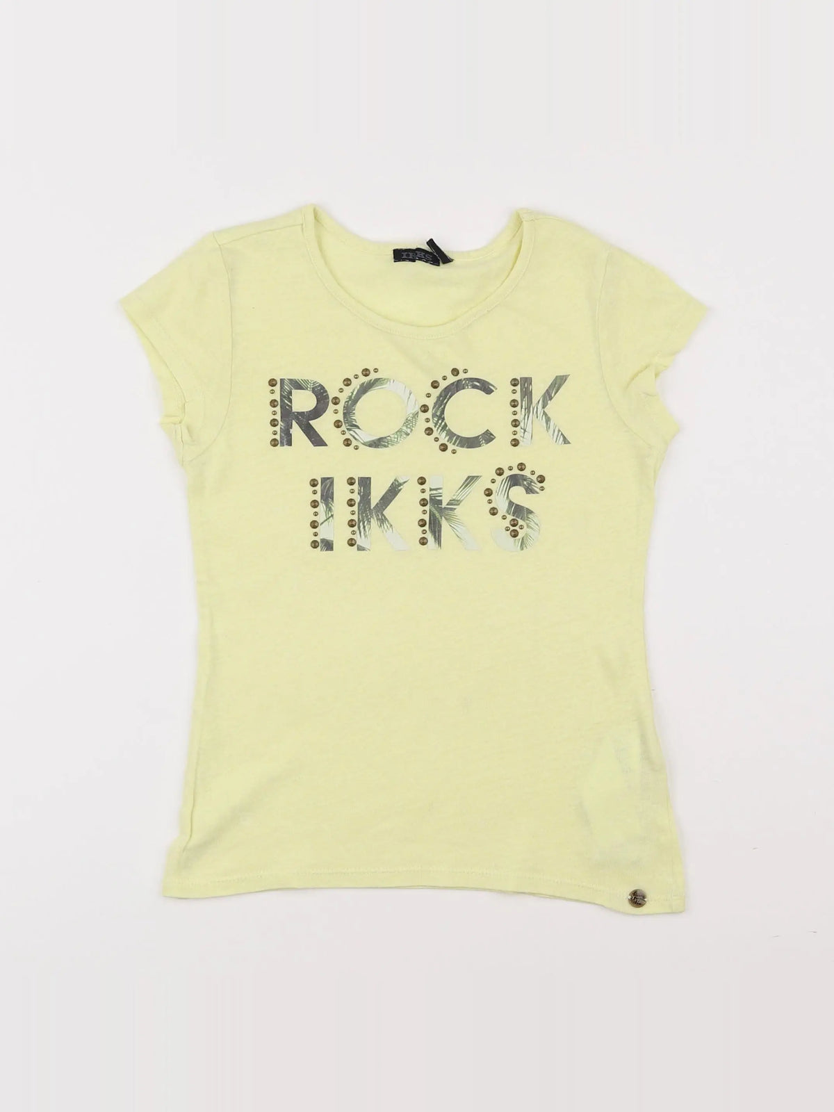 IKKS - tee-shirt jaune - 4 ans