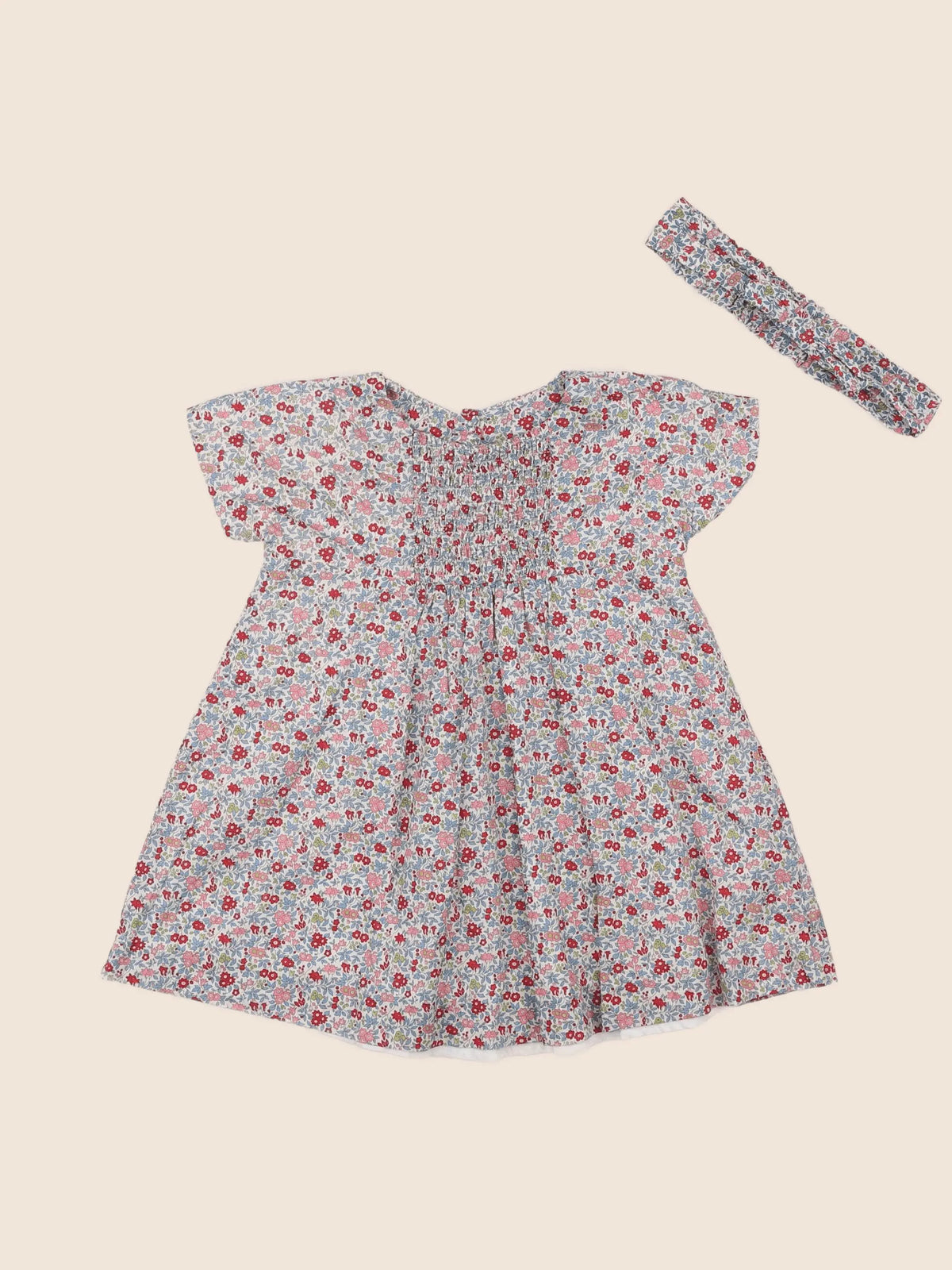 Natalys - robe multicolore - 12 mois