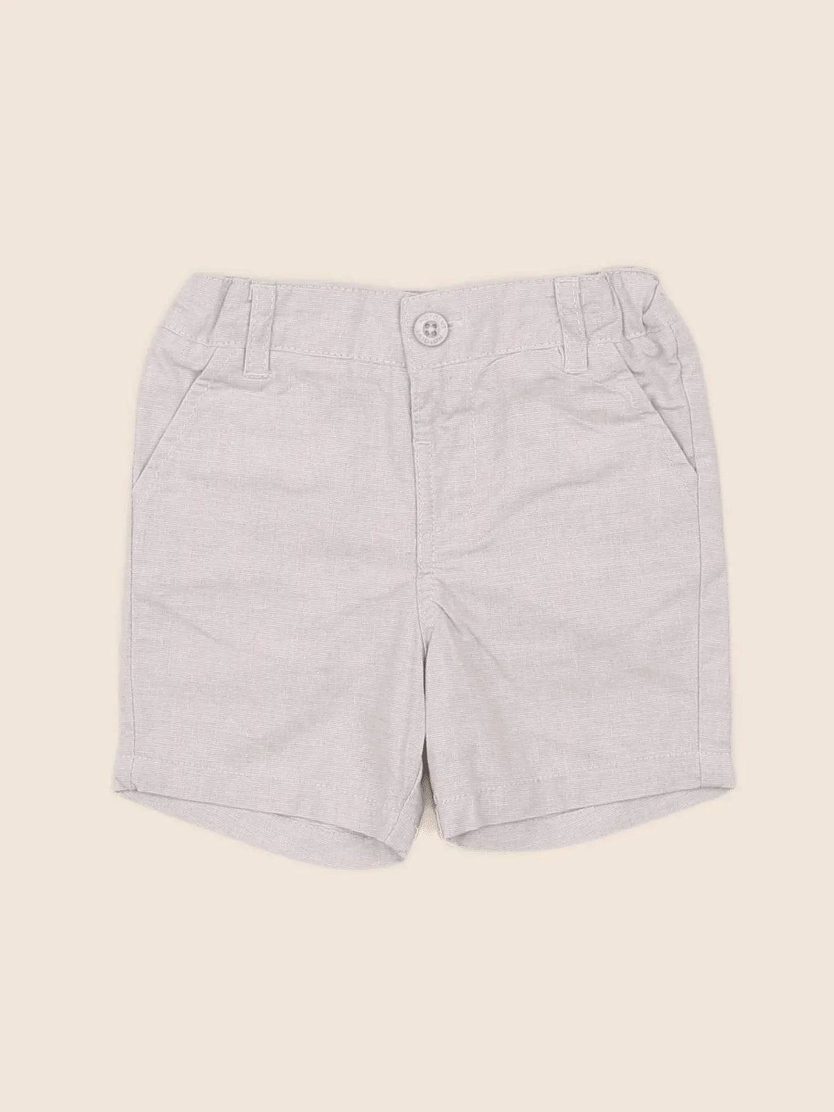 Natalys - short gris - 6 mois