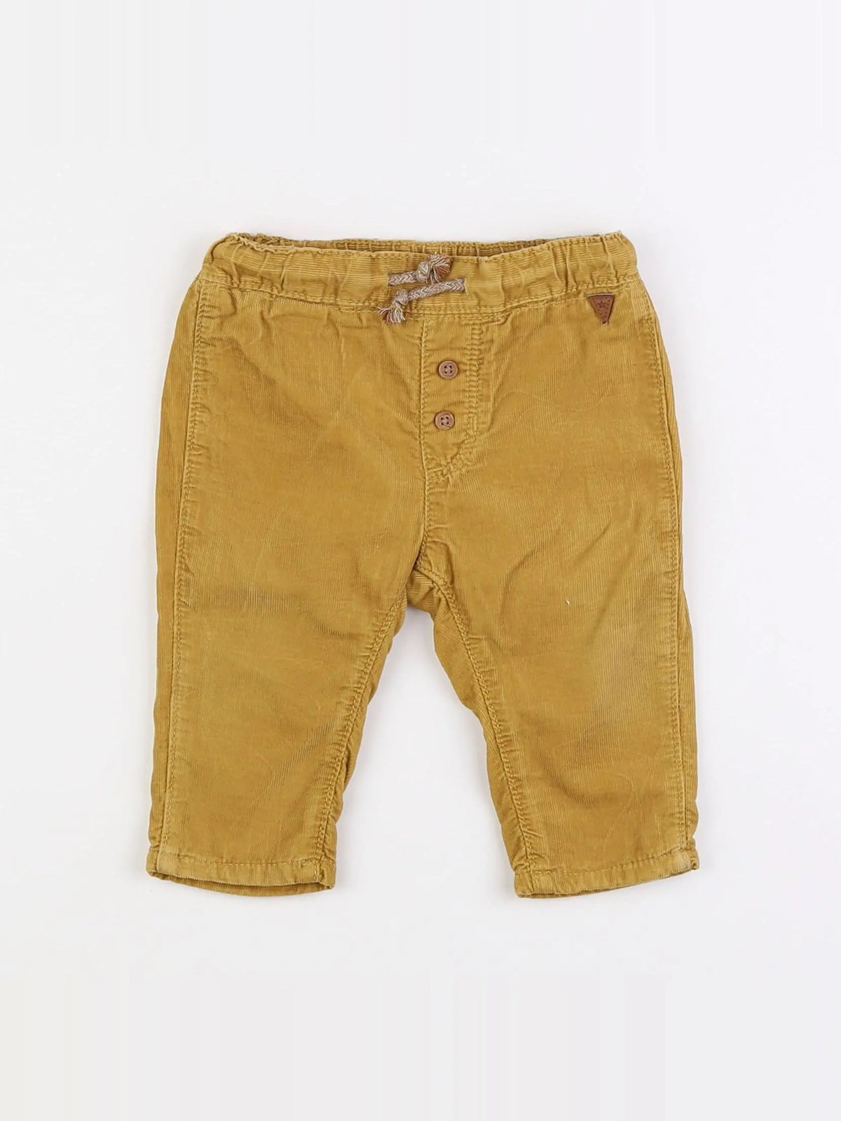 H&M - pantalon jaune - 6 mois