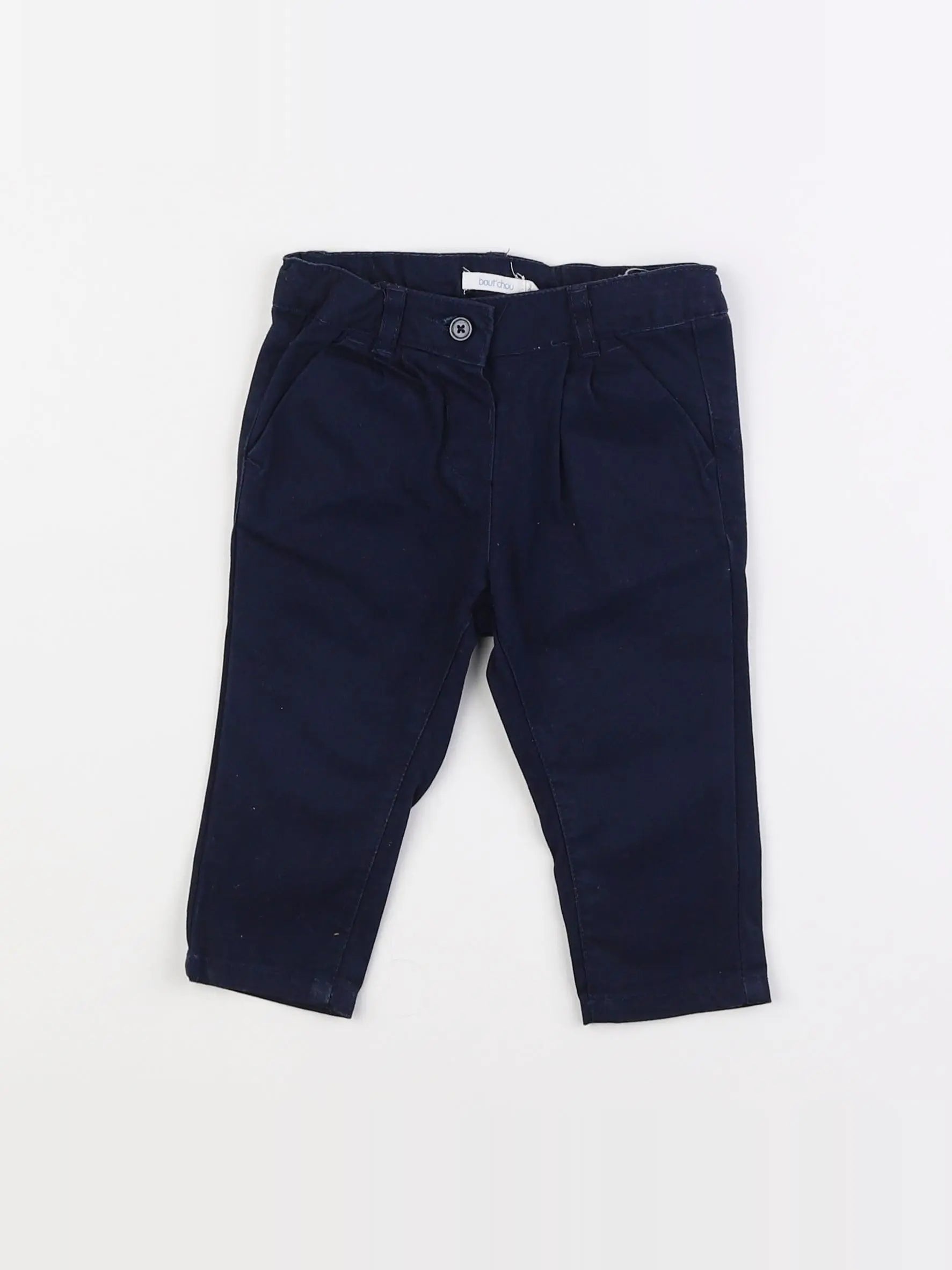 Boutchou - pantalon bleu - 6 mois