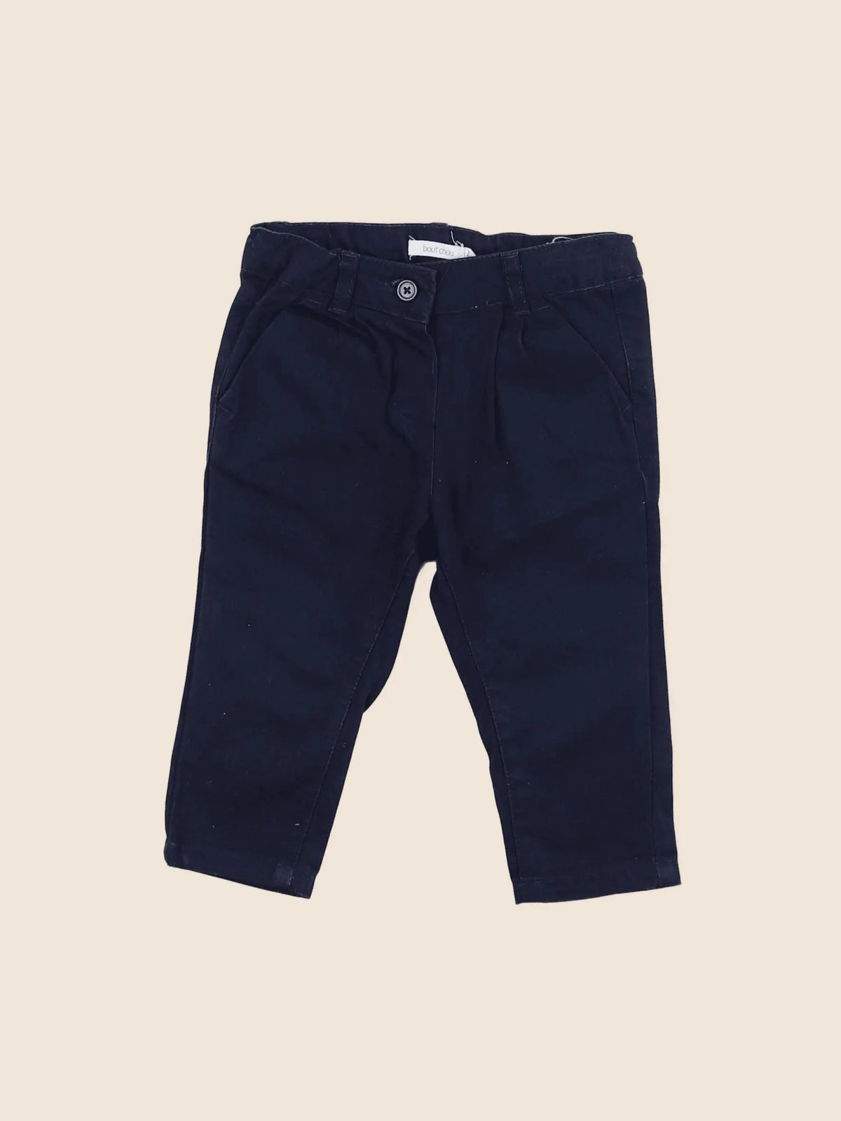 Boutchou - pantalon bleu - 6 mois