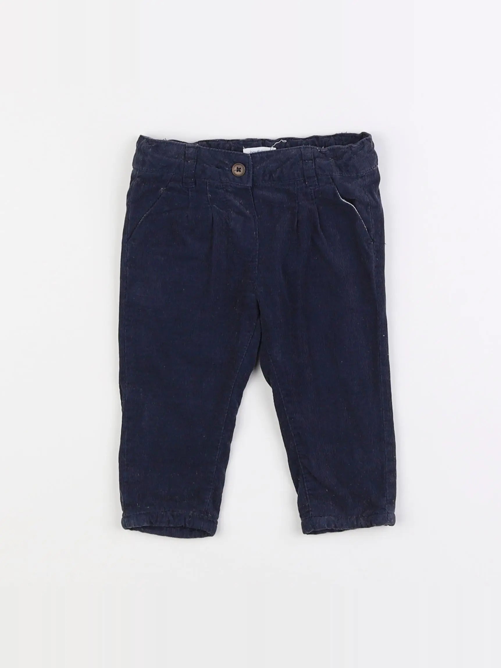 Boutchou - pantalon bleu - 6 mois