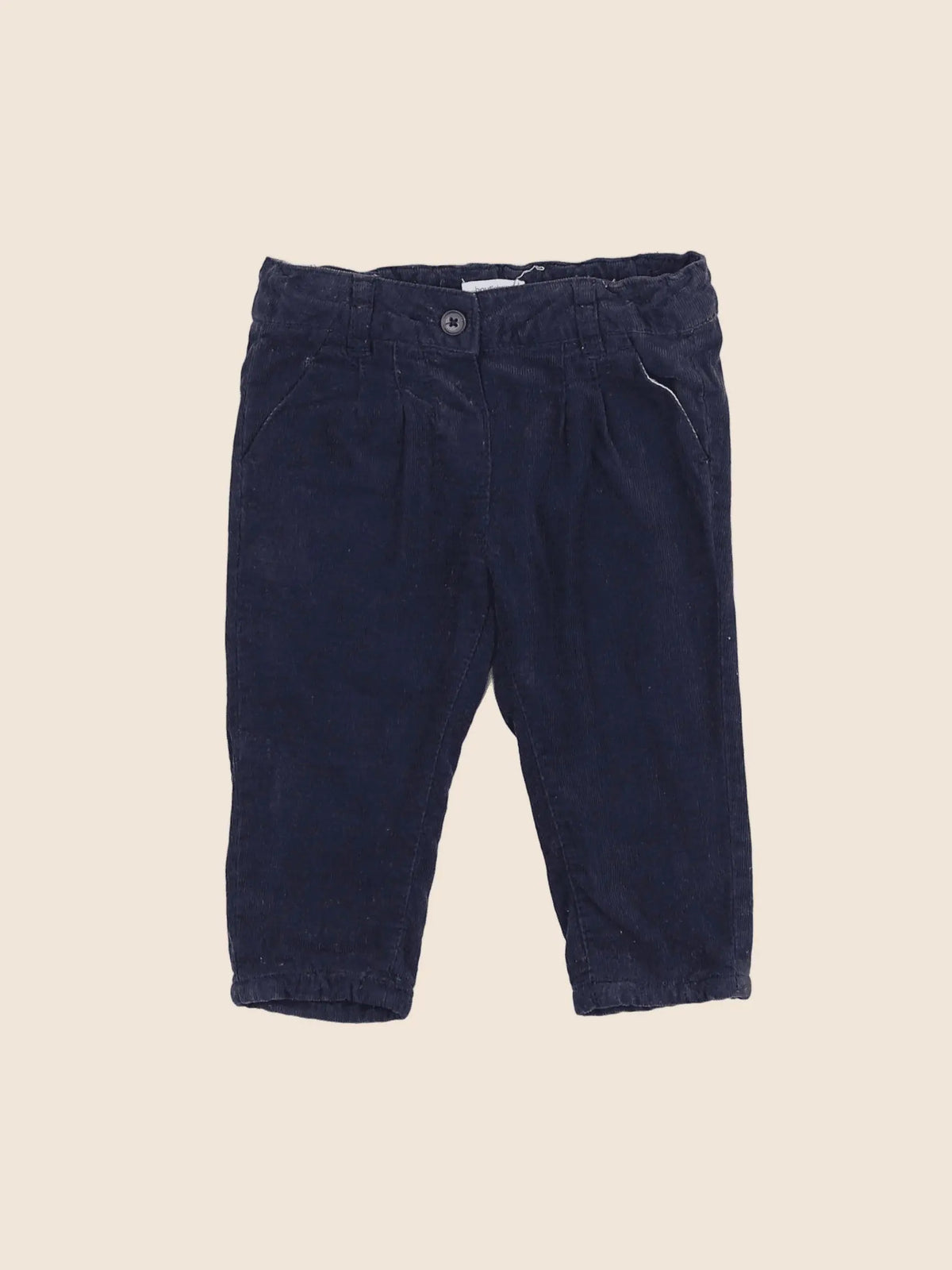 Boutchou - pantalon bleu - 6 mois