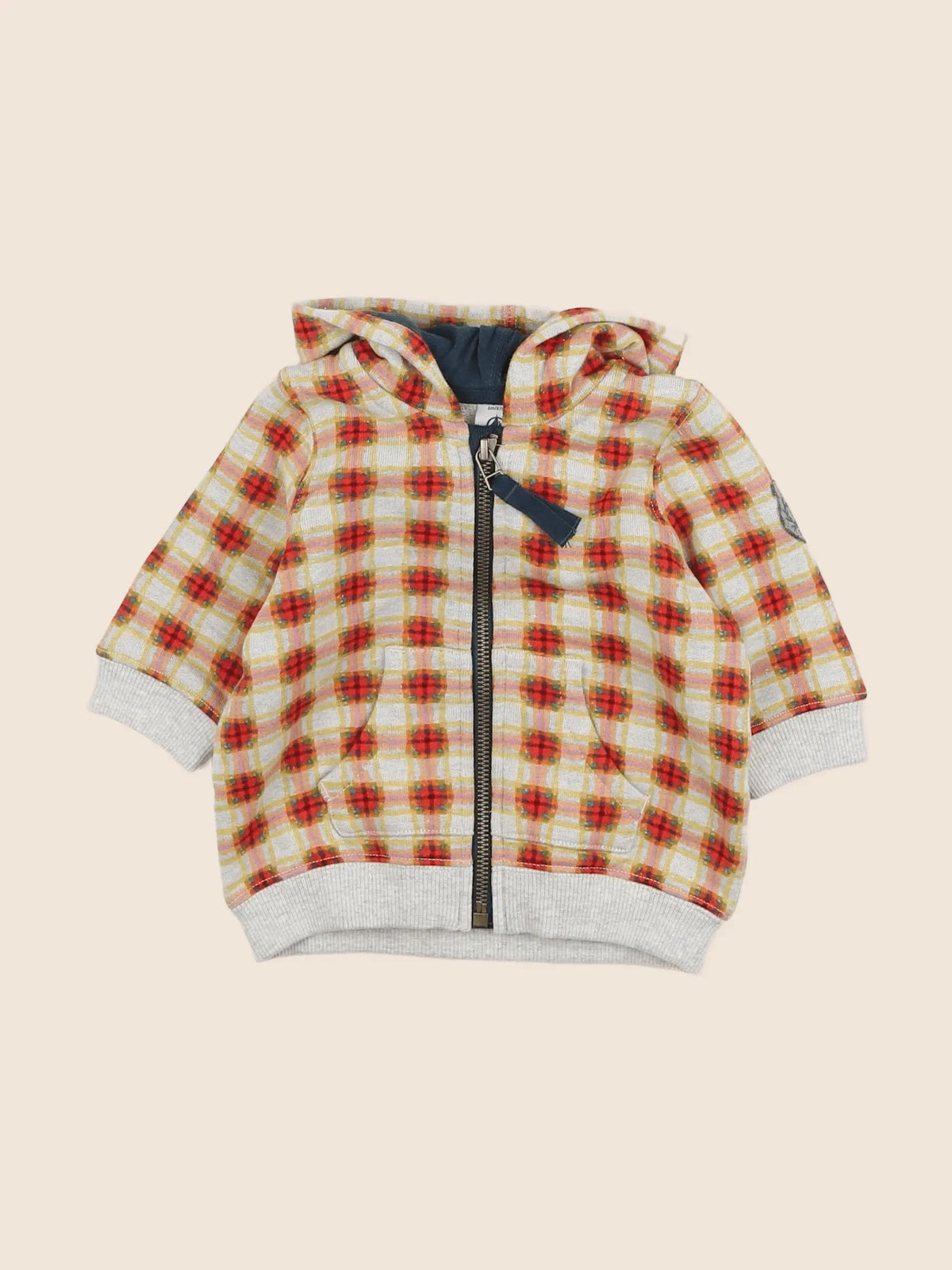 Petit Bateau - sweat multicolore - 6 mois
