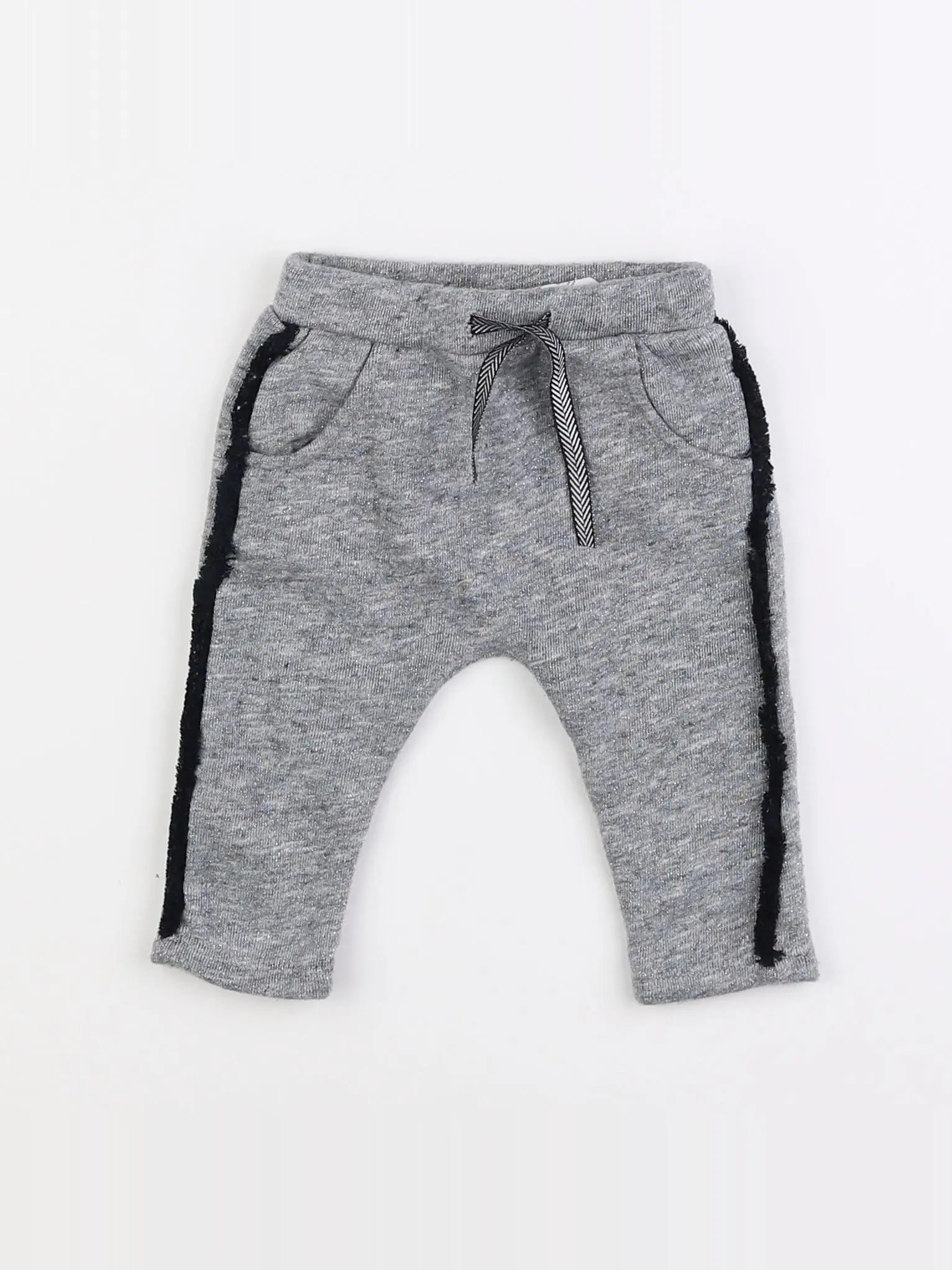 IKKS - jogging gris, argent - 6 mois
