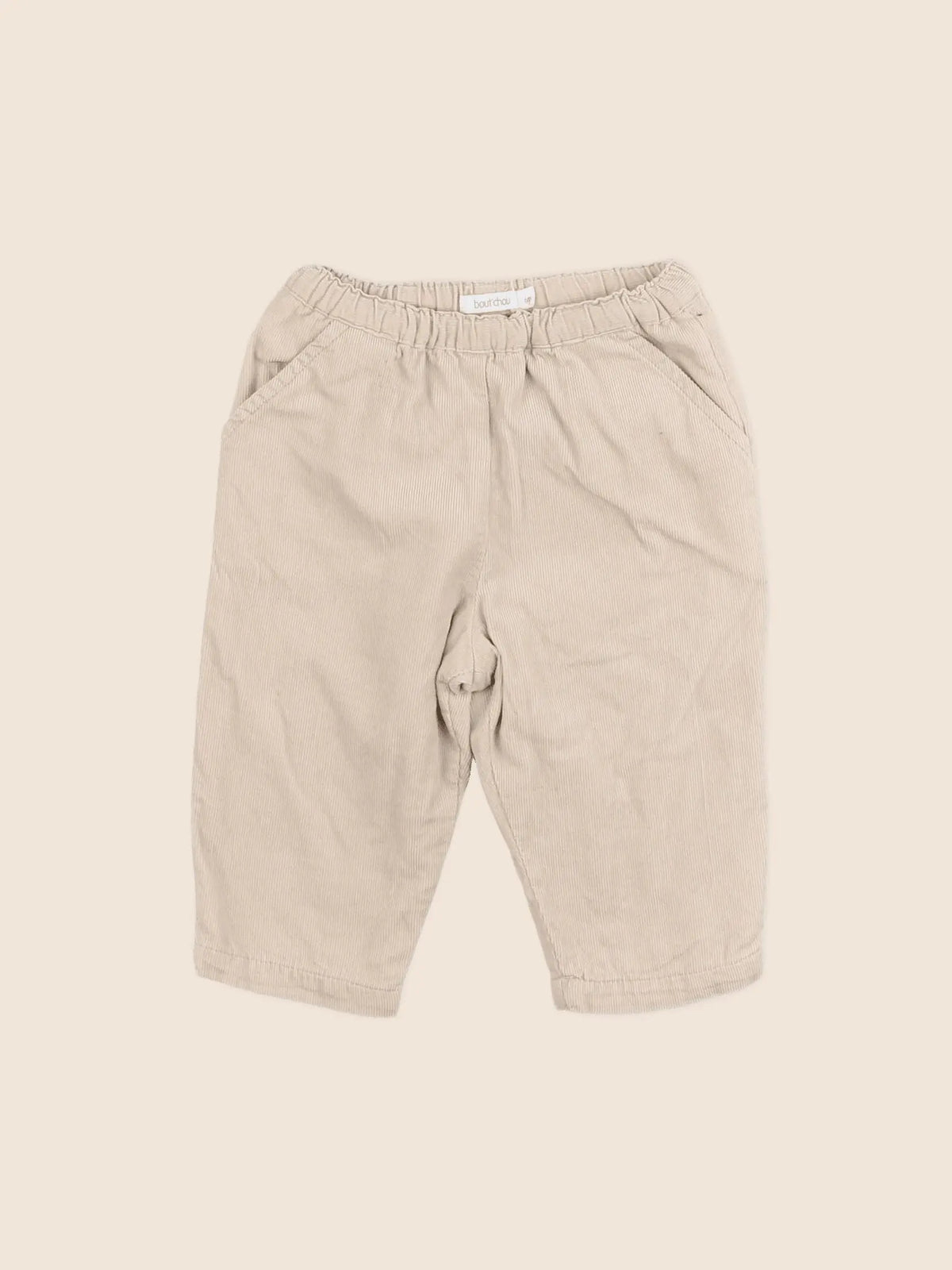 Boutchou - pantalon beige - 6 mois