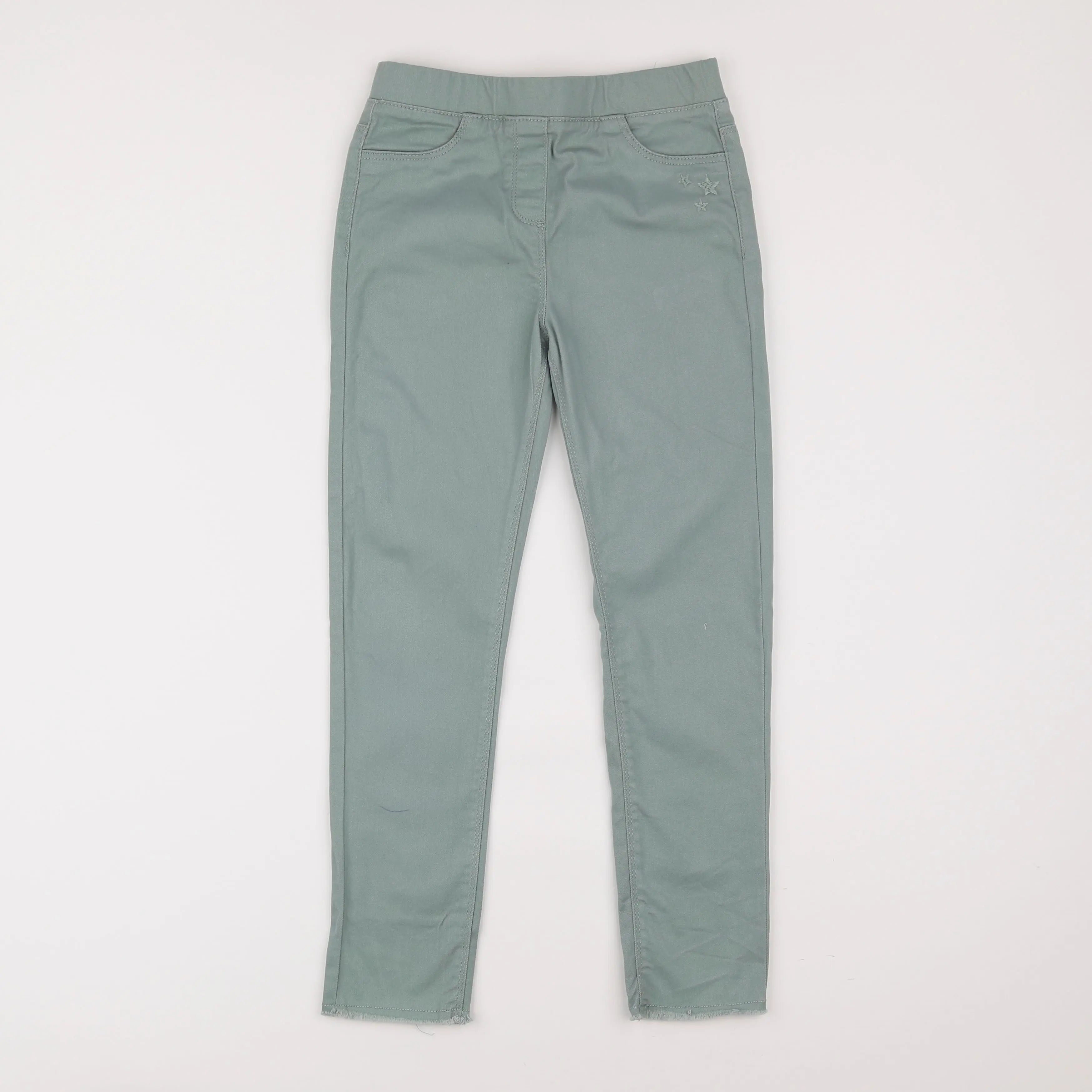 Vertbaudet - jegging vert - 9 ans