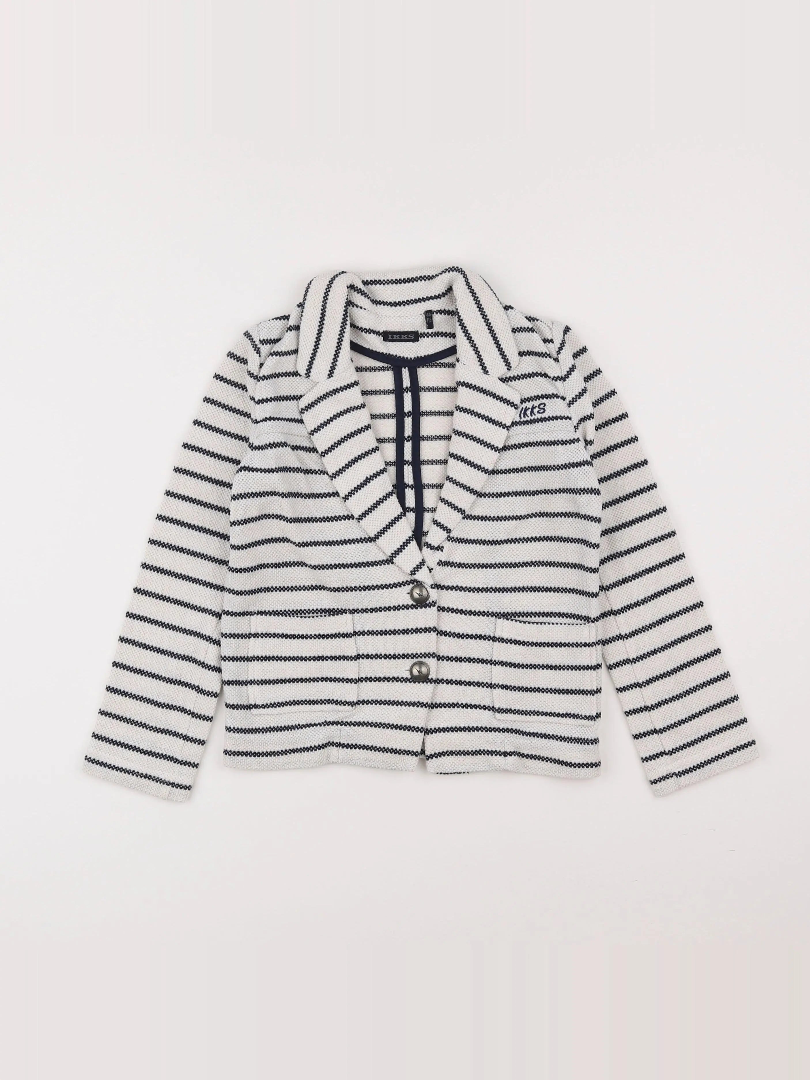IKKS - veste blanc - 6 ans