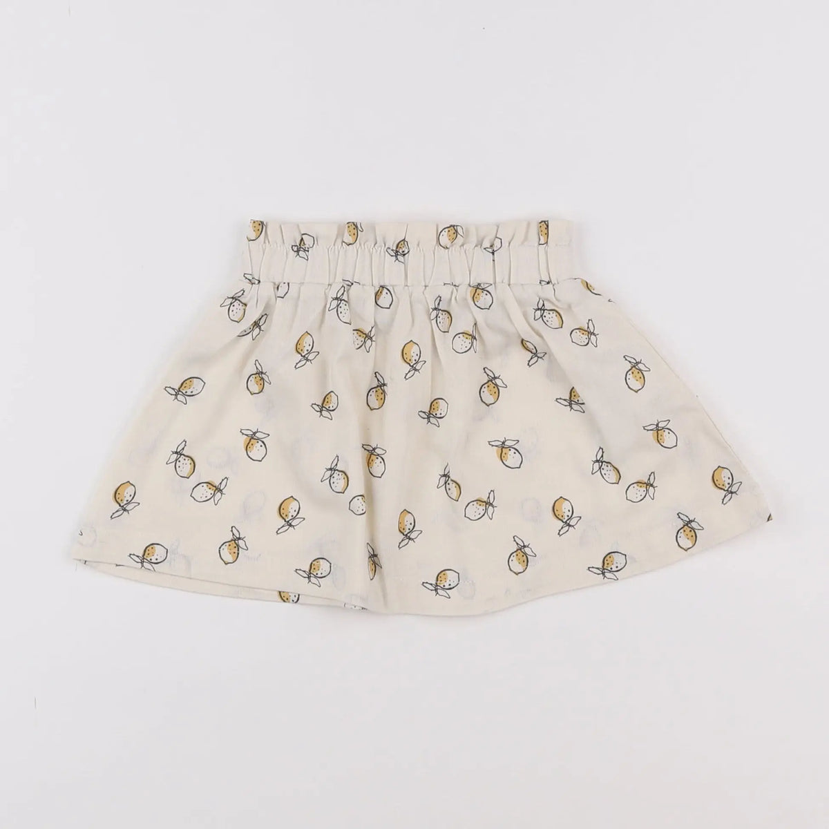 Vertbaudet - jupe beige - 12 mois