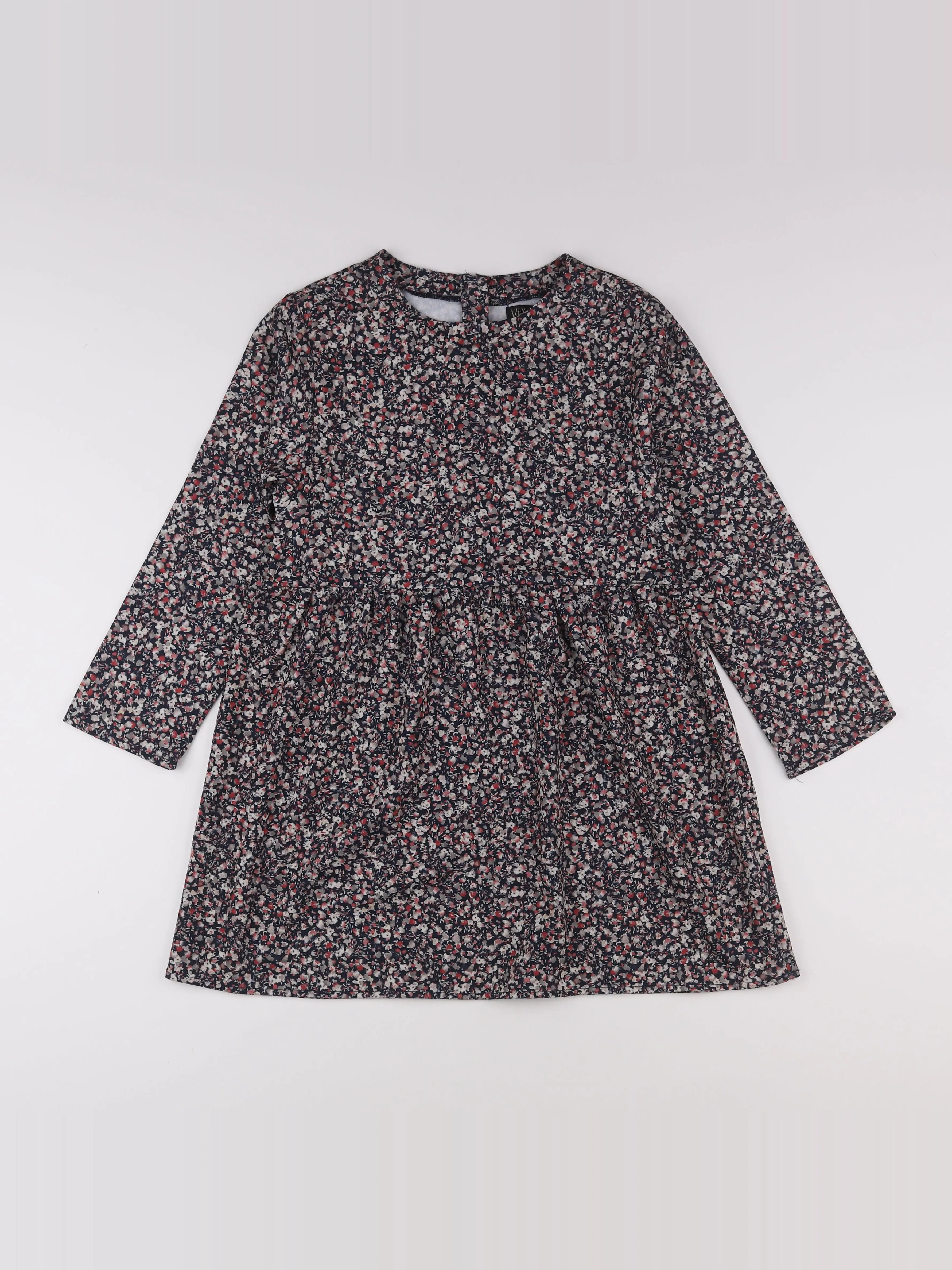 IKKS - robe bleu - 10 ans