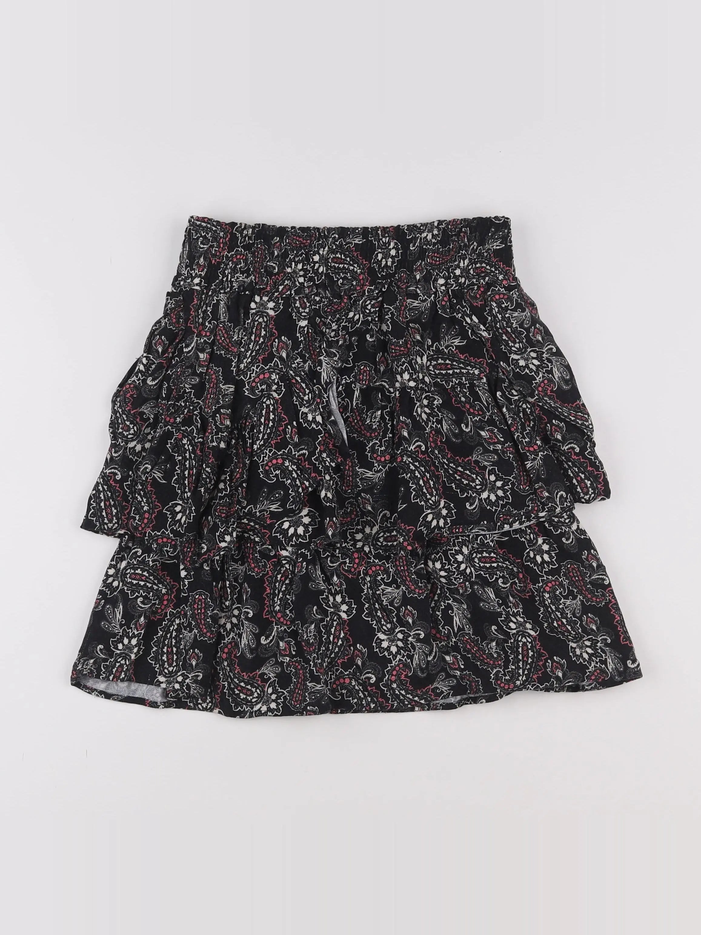 IKKS - jupe noir - 10/12 ans