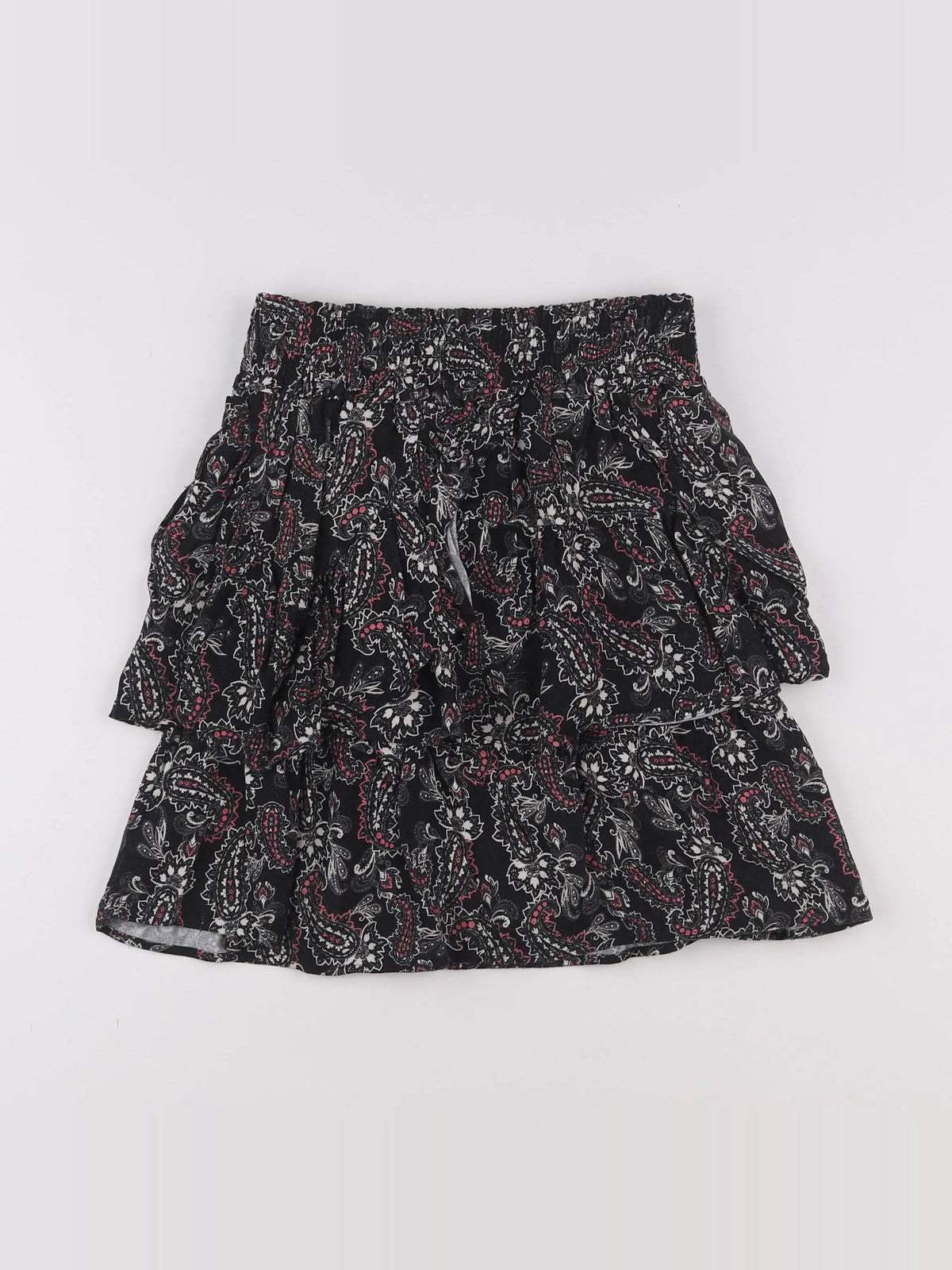 IKKS - jupe noir - 10/12 ans