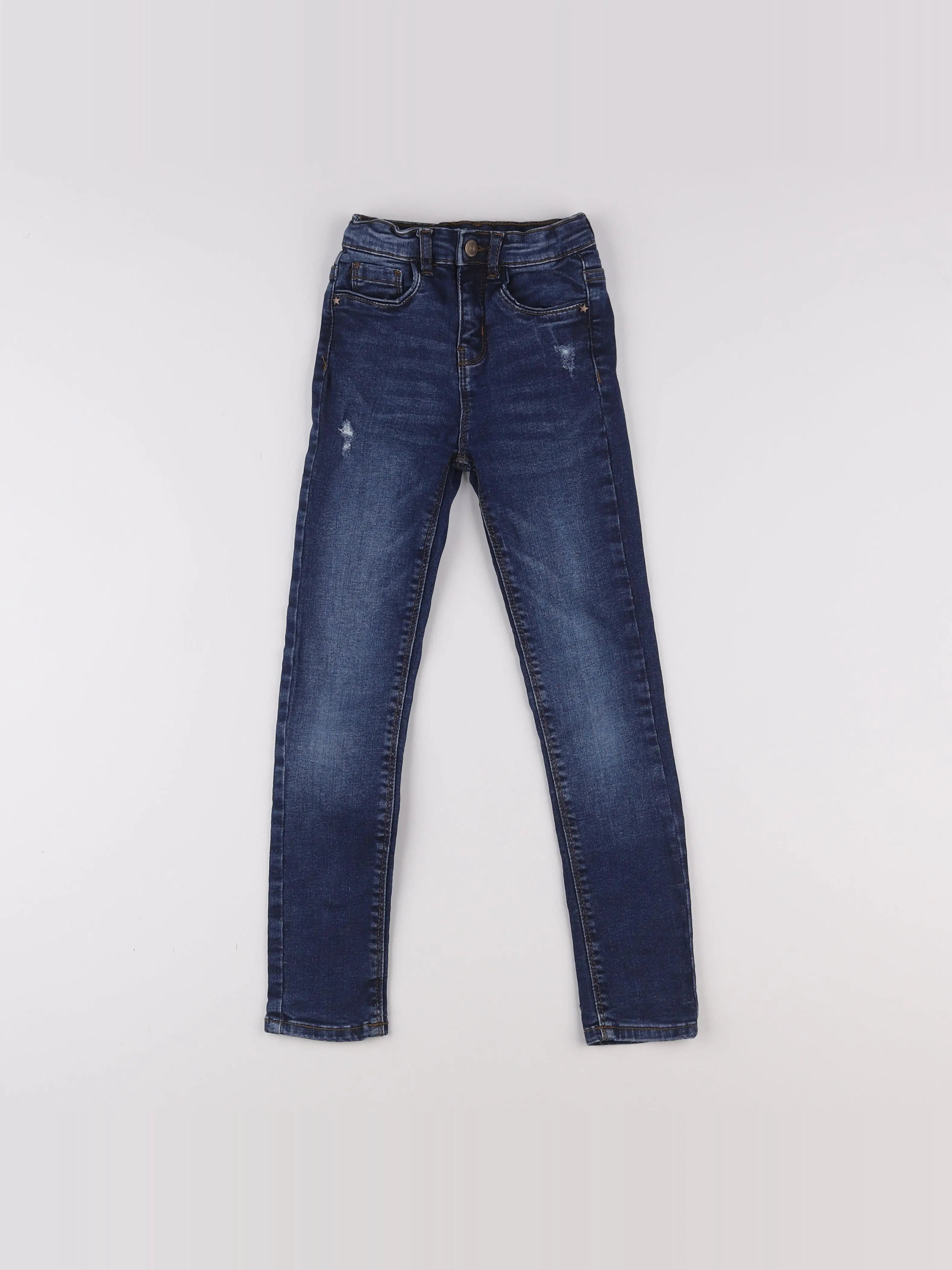 Vertbaudet - jean bleu - 7 ans