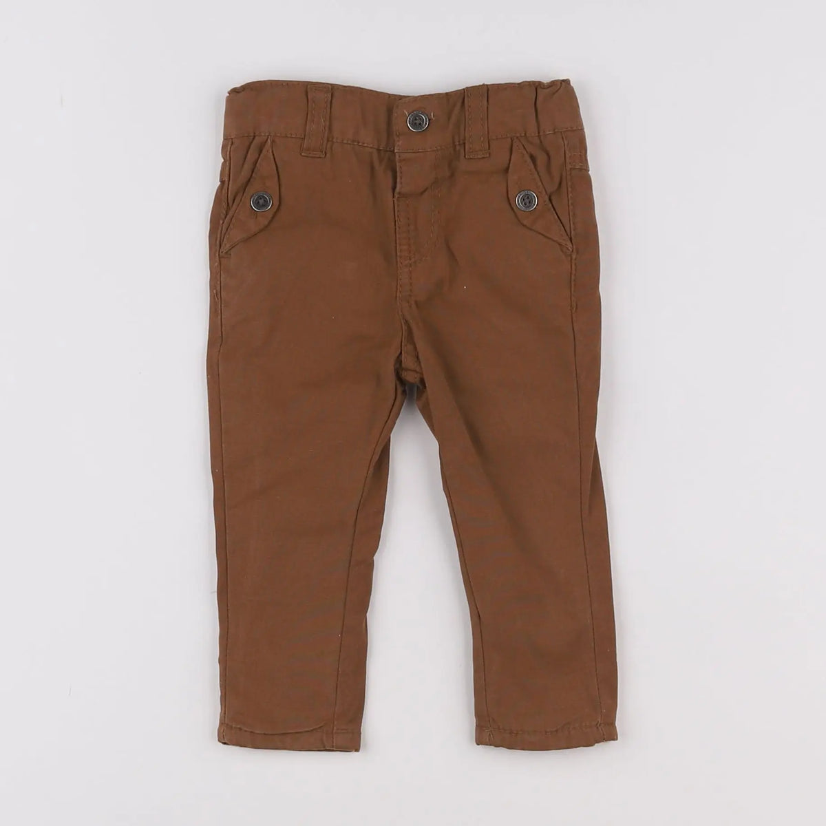 Vertbaudet - pantalon doublé marron - 3 mois