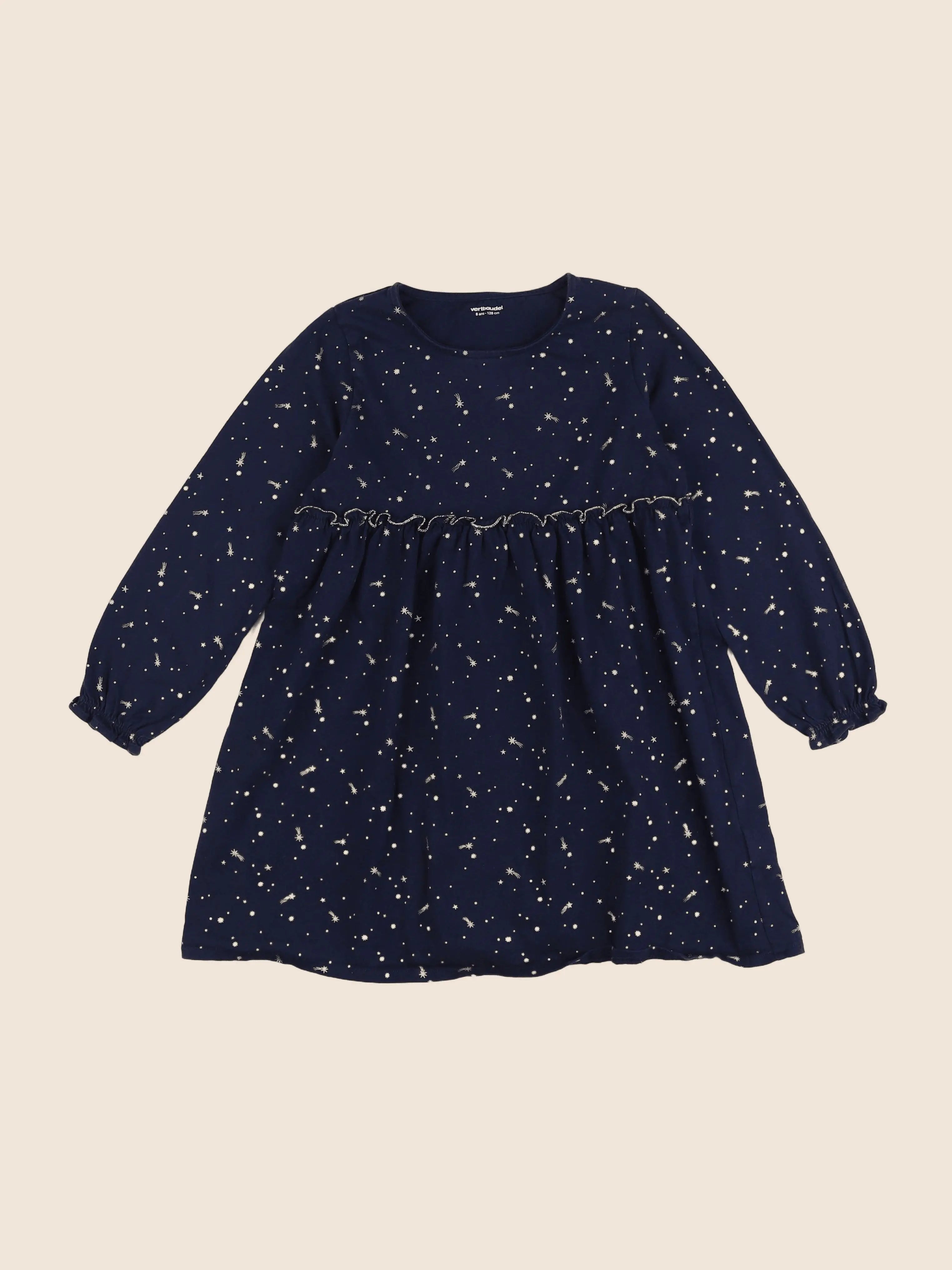 Vertbaudet - robe bleu - 8 ans