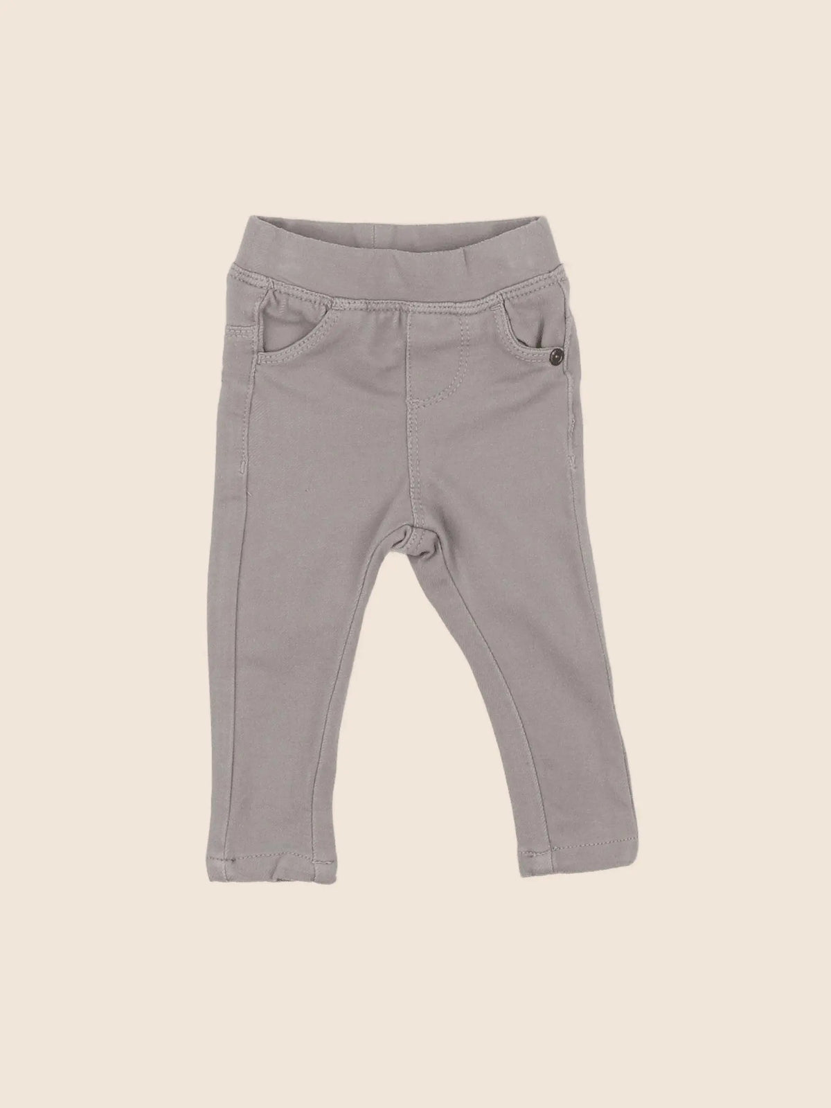 Vertbaudet - jegging gris - 3 mois