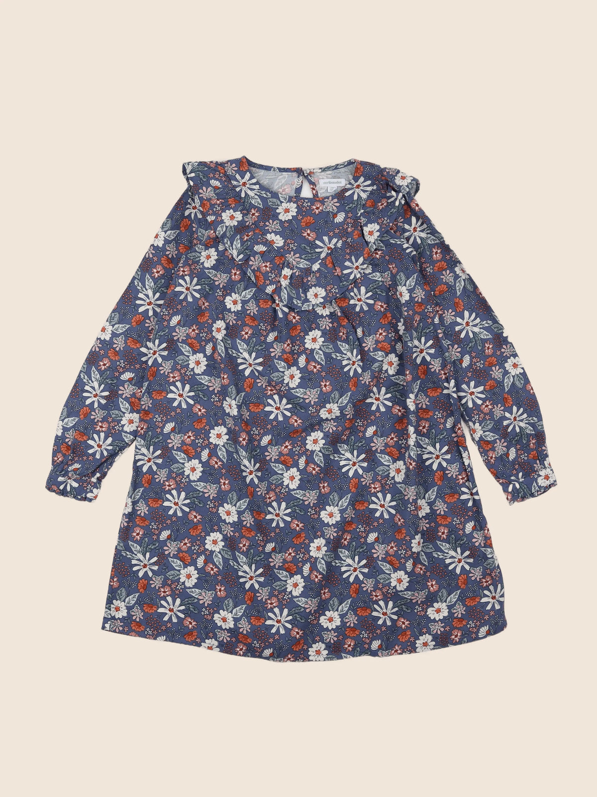 Vertbaudet - robe bleu - 9 ans