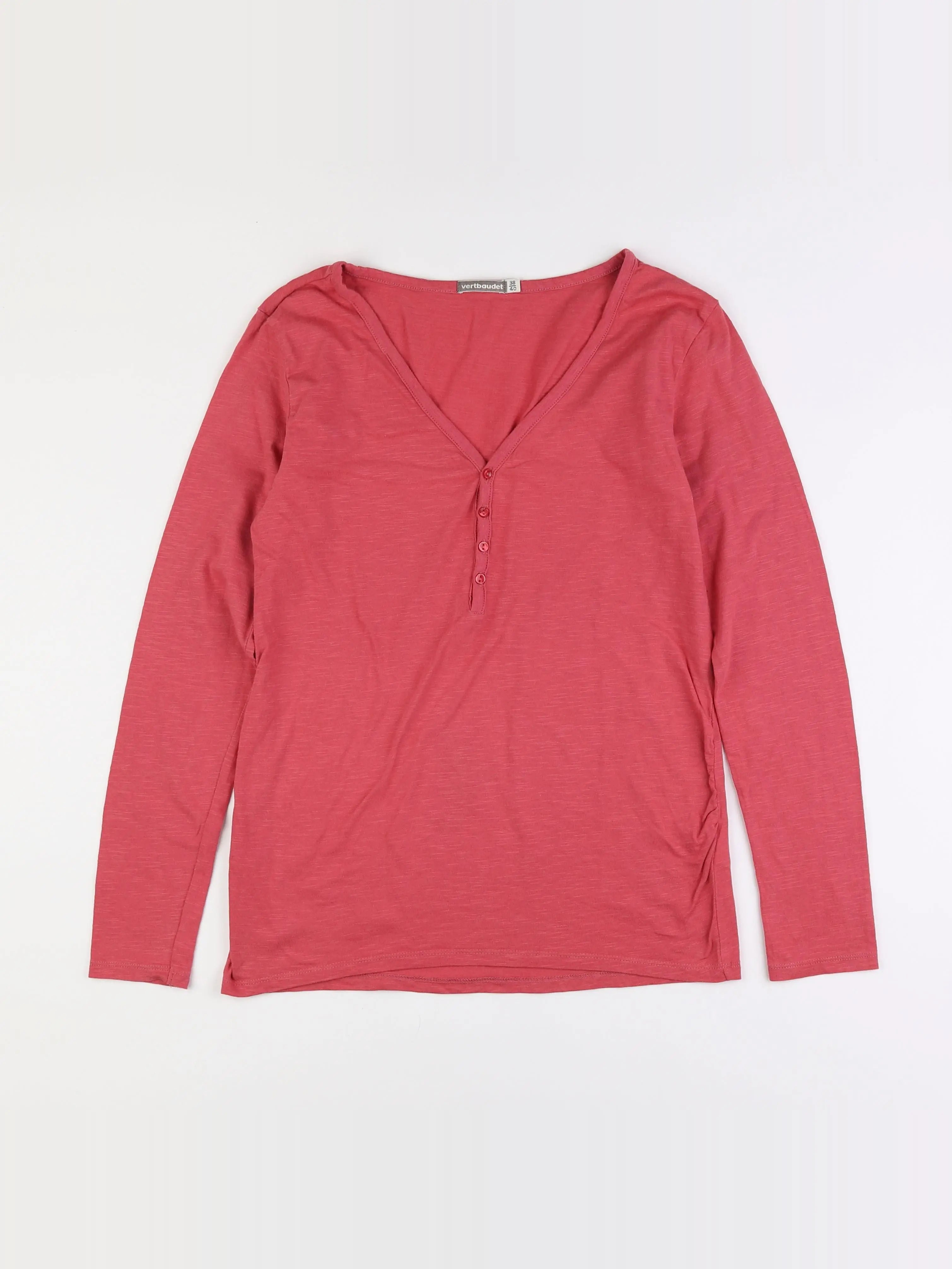 Vertbaudet - tee-shirt grossesse rose - 38 à 40
