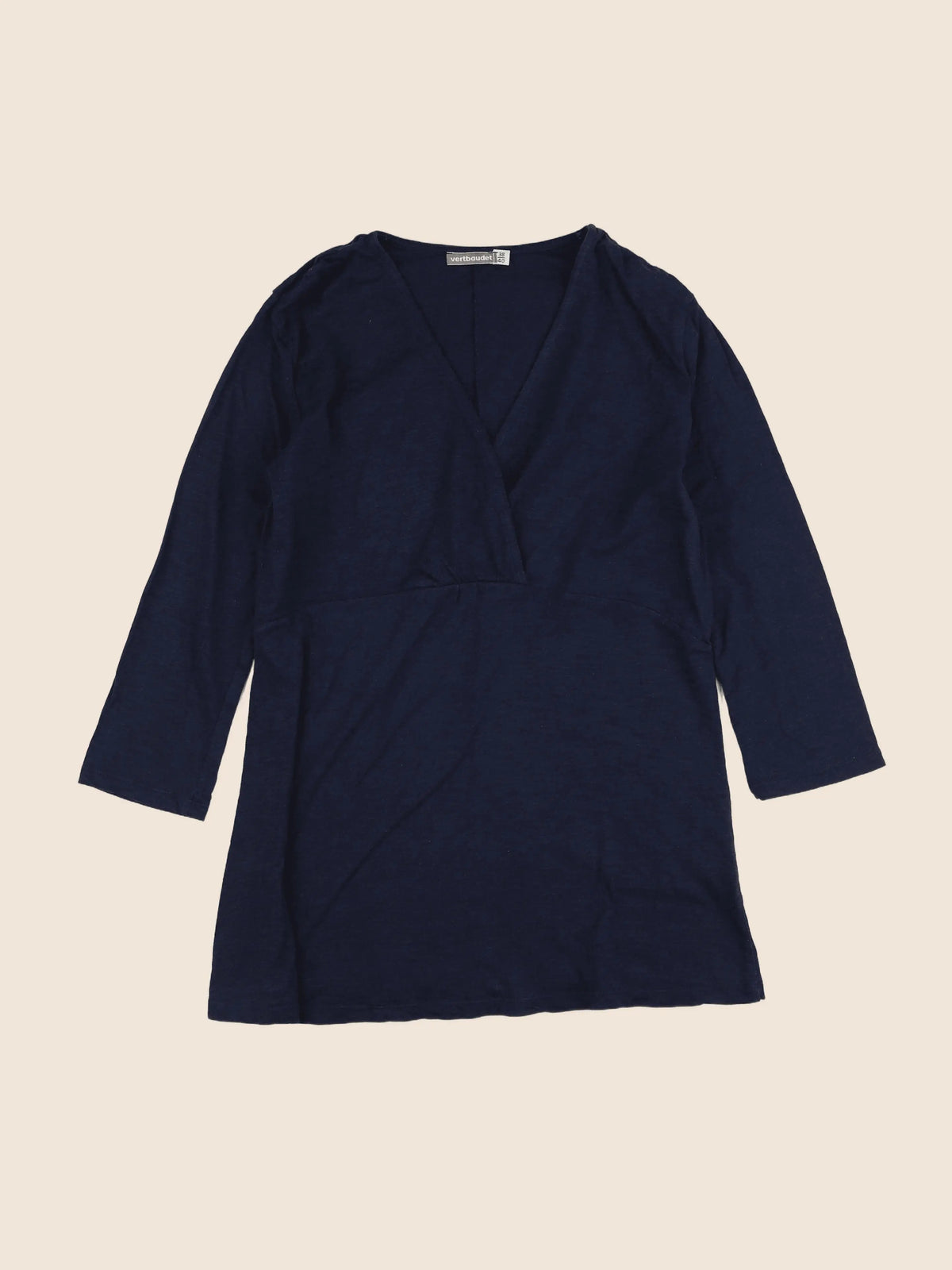 Vertbaudet - tee-shirt grossesse bleu - 38 à 40