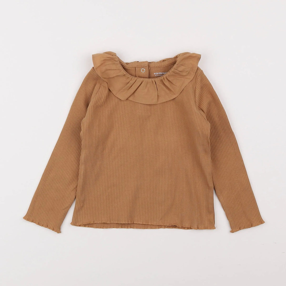 Vertbaudet - tee-shirt marron - 2 ans