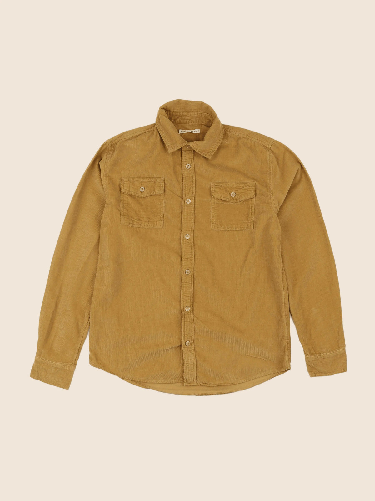 Monoprix - chemise jaune - 12 ans