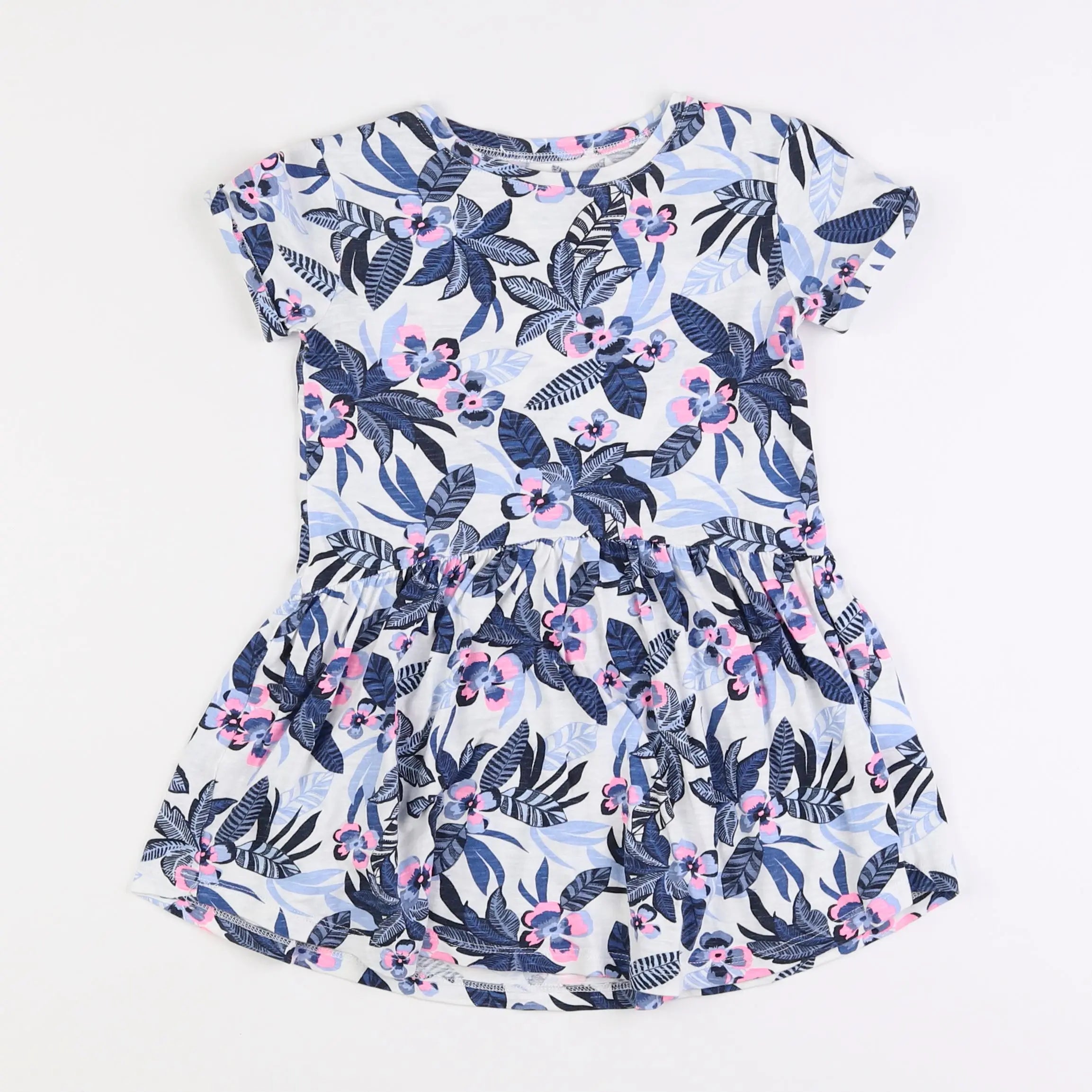 Vertbaudet - robe multicolore - 4 ans