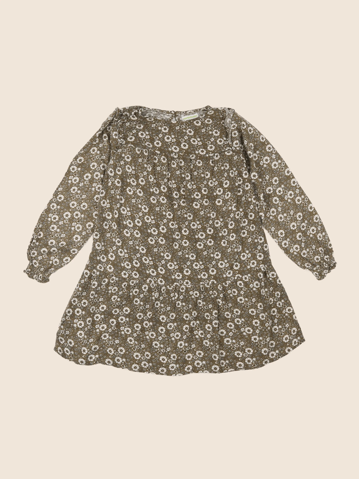 Vertbaudet - robe vert - 8 ans