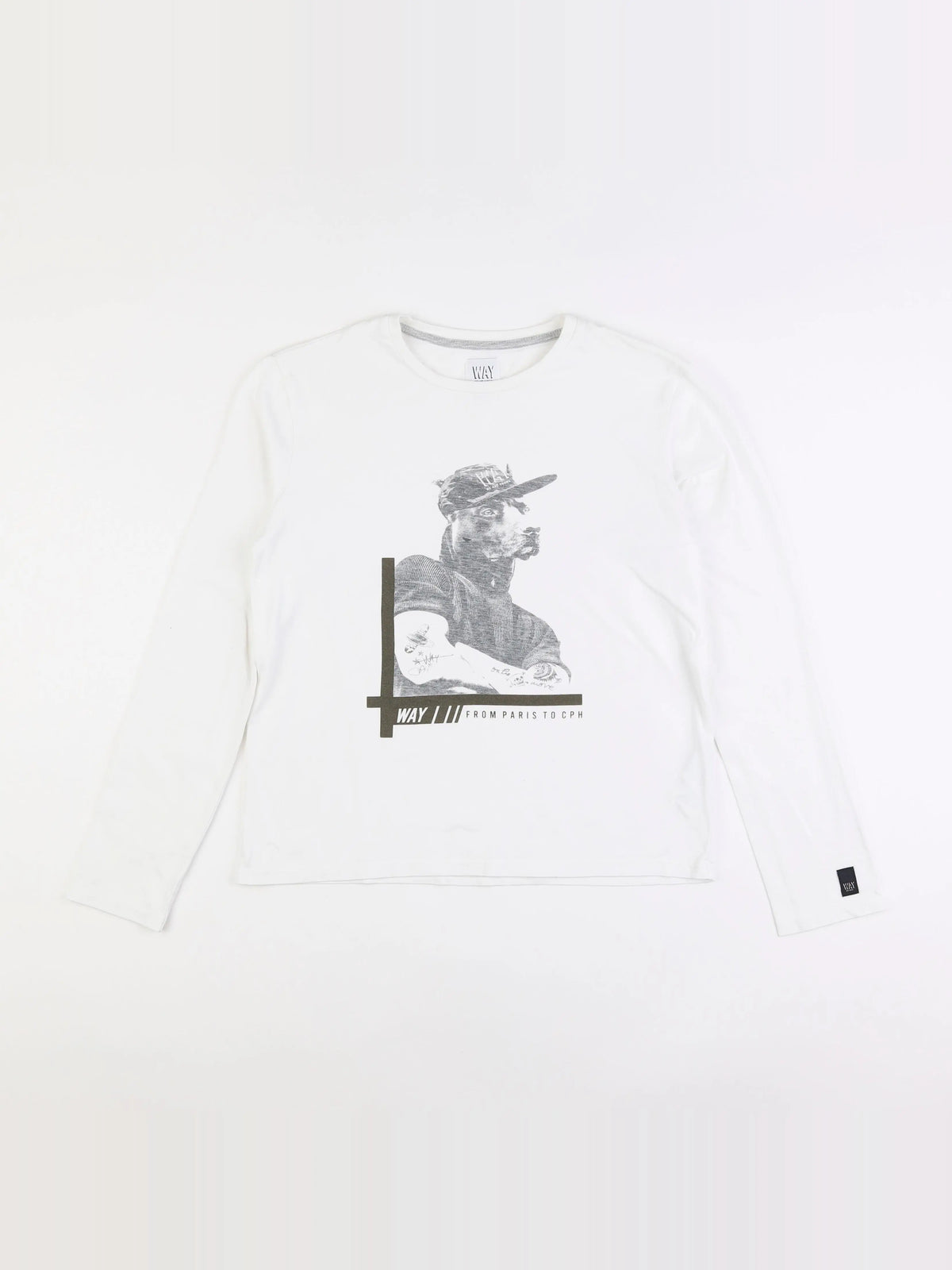 IKKS - tee-shirt blanc - 14 ans