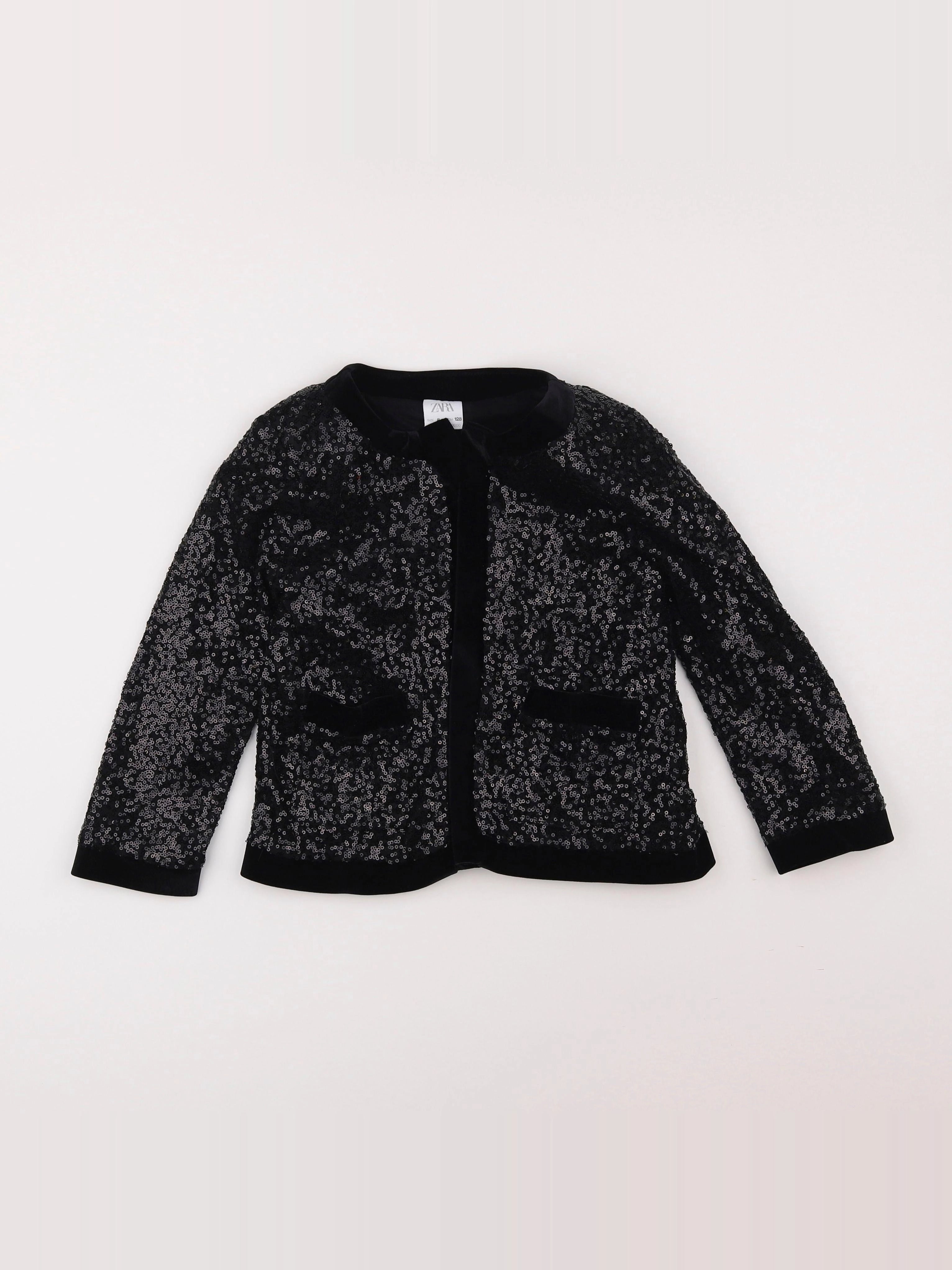 Zara - veste noir - 8 ans