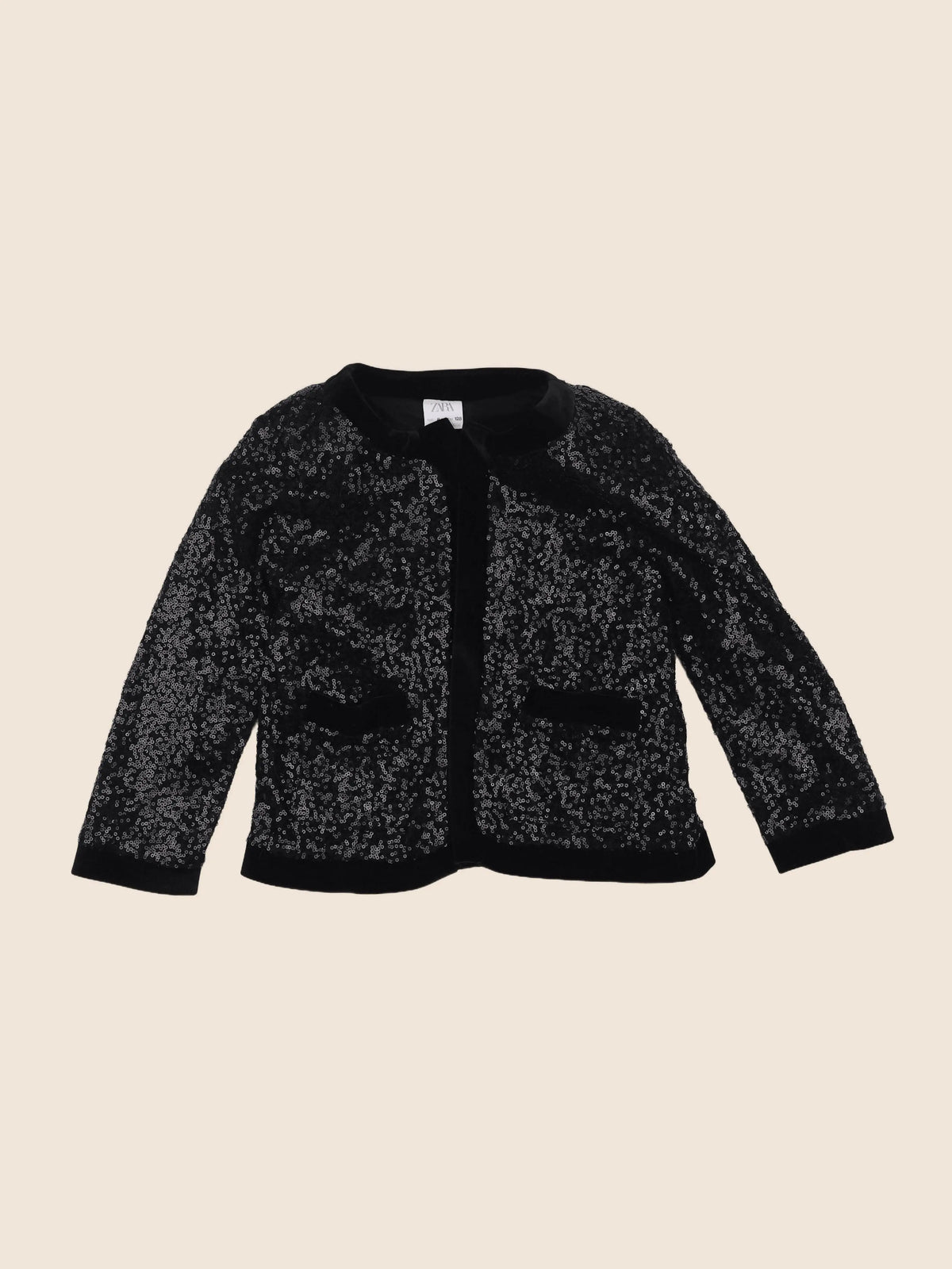 Zara - veste noir - 8 ans