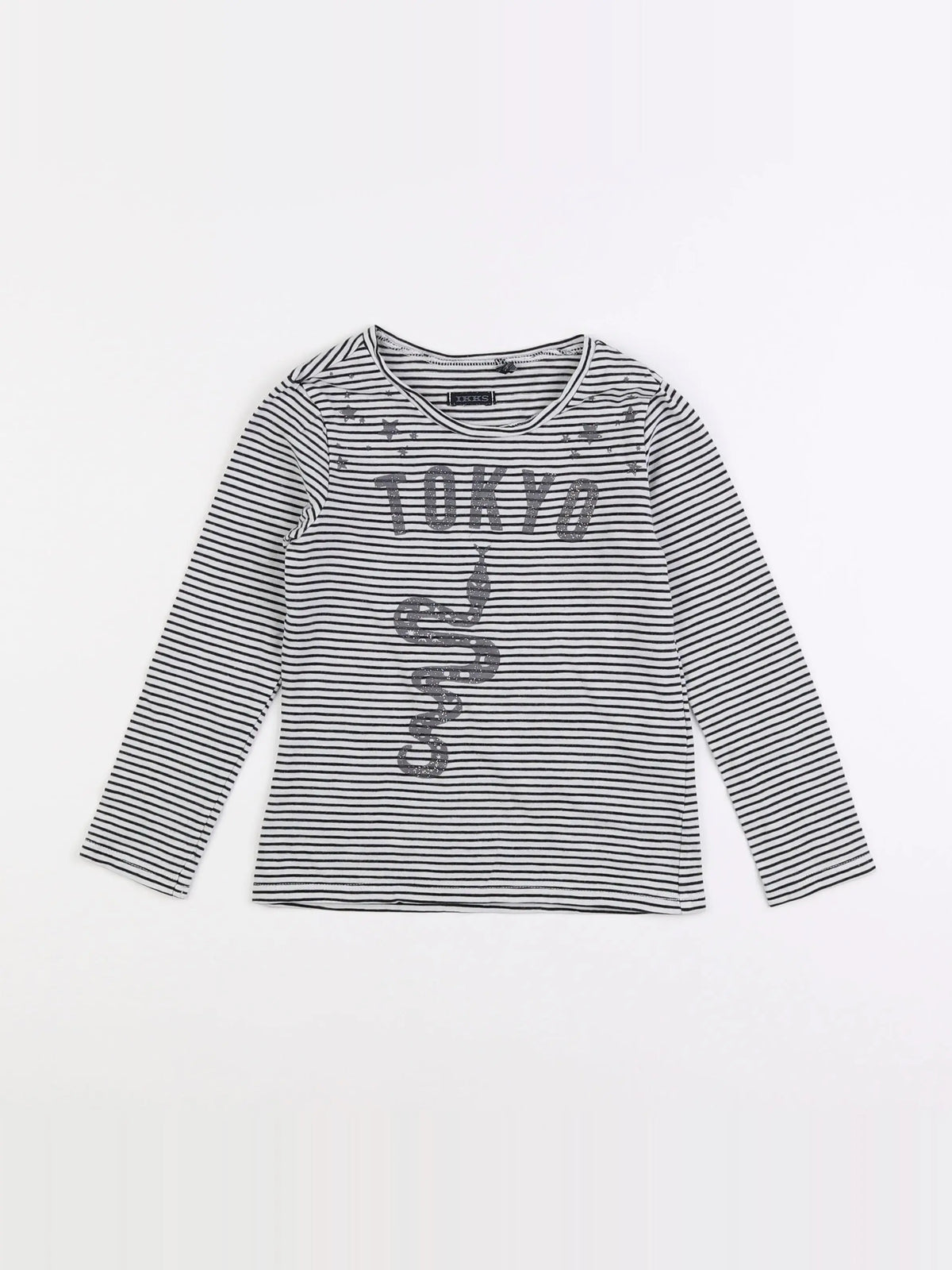 IKKS - tee-shirt gris - 5 ans