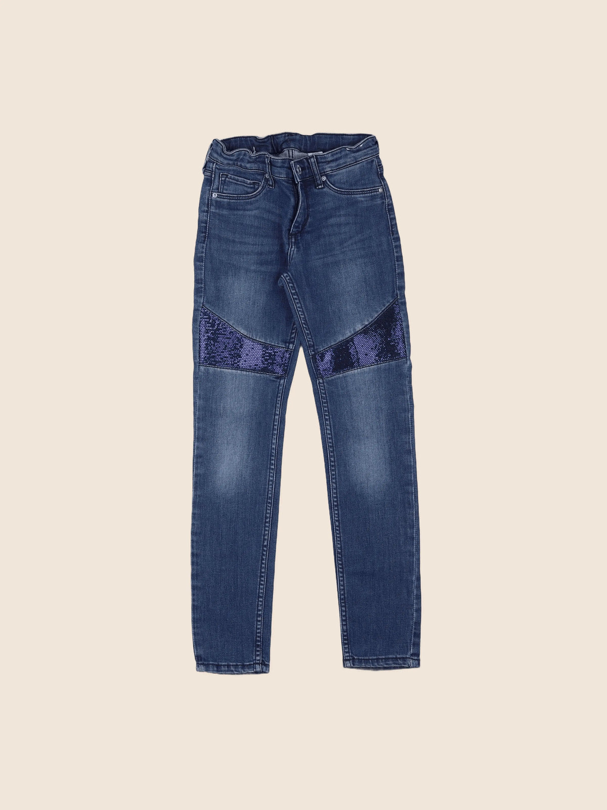 H&M - jean bleu - 8/9 ans